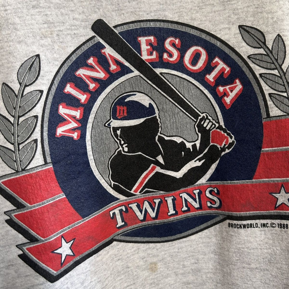 Vintage Vintage 1988 Minnesota Twins Crewneck Size US L / EU 52-54 / 3 - 2 Thumbnail