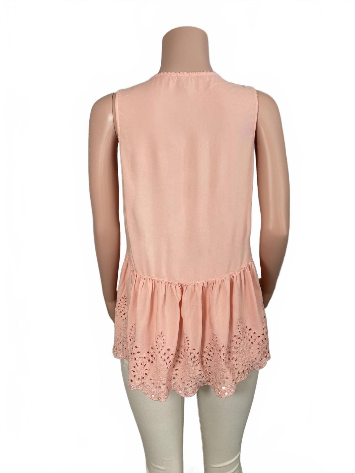 Other True Craft Boho Peach Cottage Core Embroidered Top M Size M / US 6-8 / IT 42-44 - 6 Thumbnail