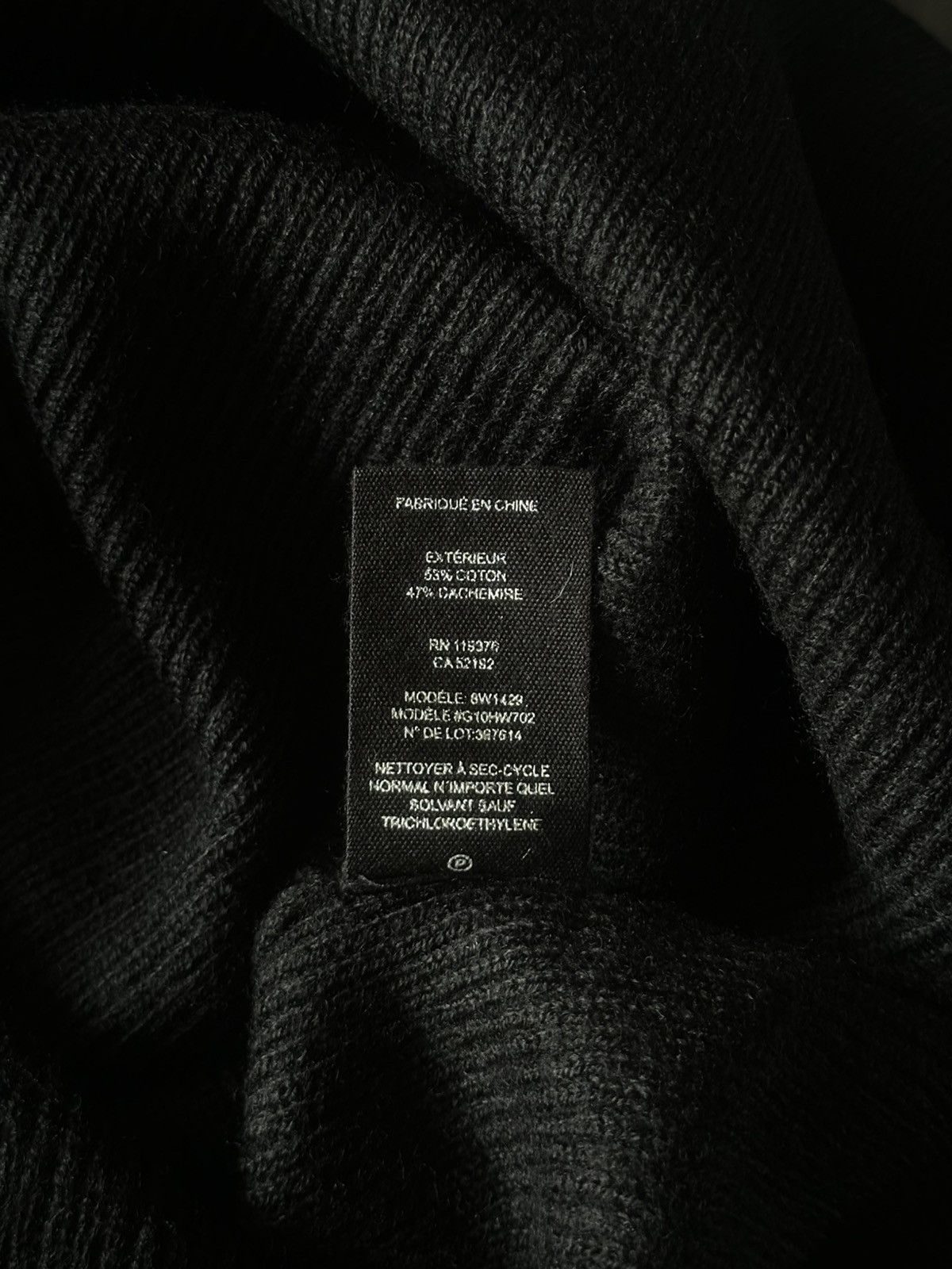 Helmut Lang helmut lang black cashmere sweater with button sleeve Size US L / EU 52-54 / 3 - 7 Thumbnail