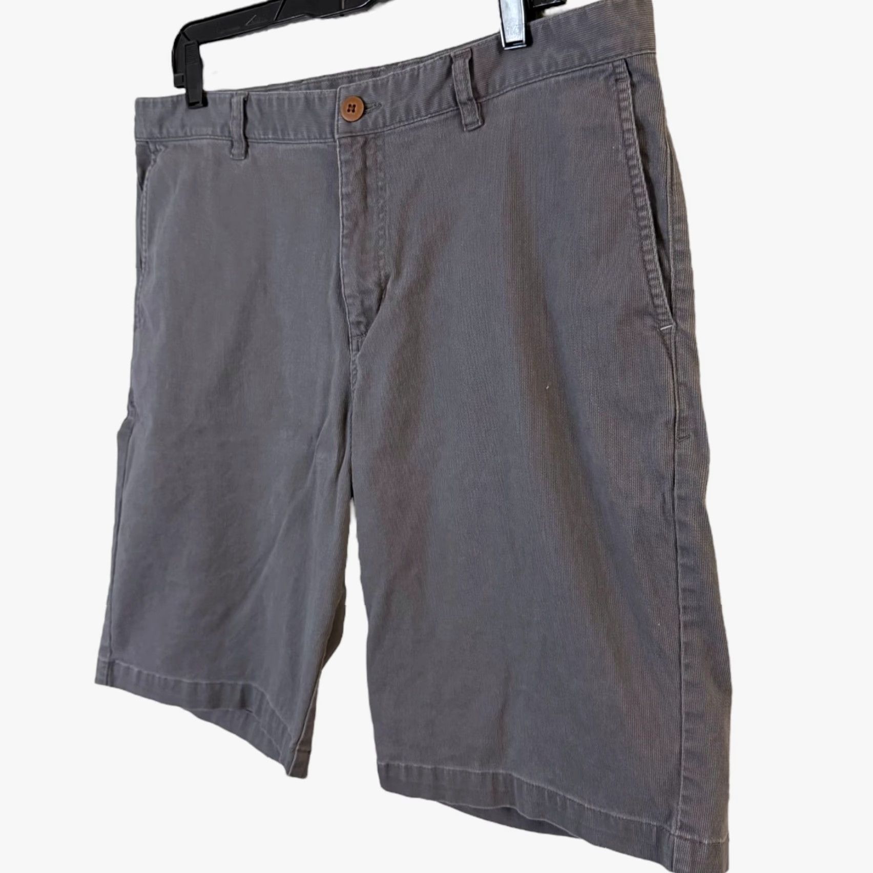 Tommy Bahama TOMMY BAHAMA Chino Shorts 10" Gray Men's Size 36 Casual Comfort Beach Outdoor Size US 36 / EU 52 - 2 Thumbnail