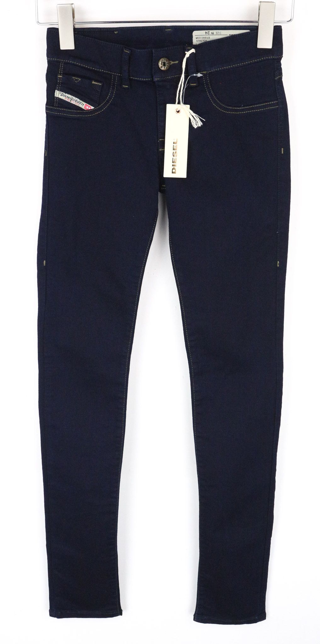 Diesel LIVIER 0881B W24 Blue Jegging Jeans 71551 Size 24" / US 00 / IT 34 - 1 Thumbnail