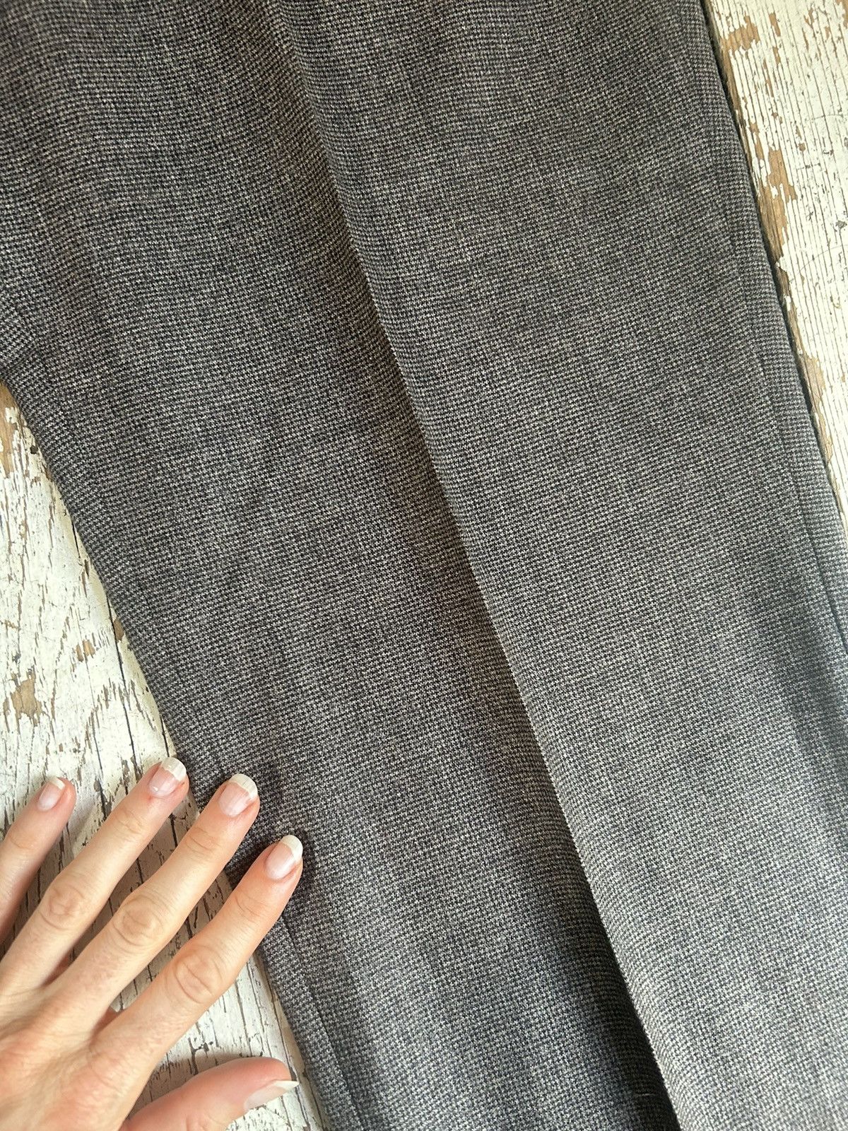 Hermes Hermes wool tailored trousers Size 38S - 2 Thumbnail