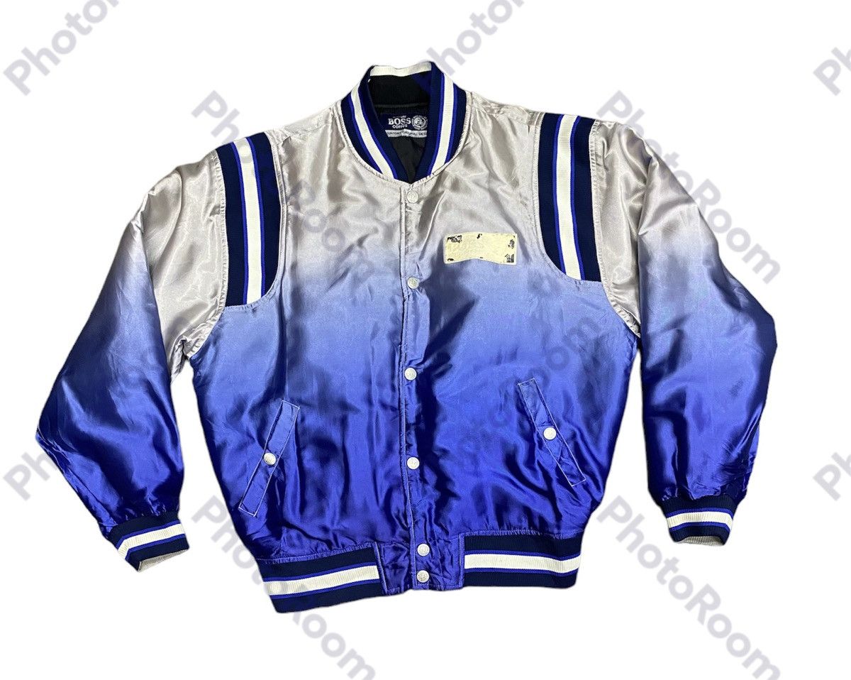 Vintage Reversible Suntory Boss Coffee Bomber Jacket Size US M / EU 48-50 / 2 - 2 Thumbnail
