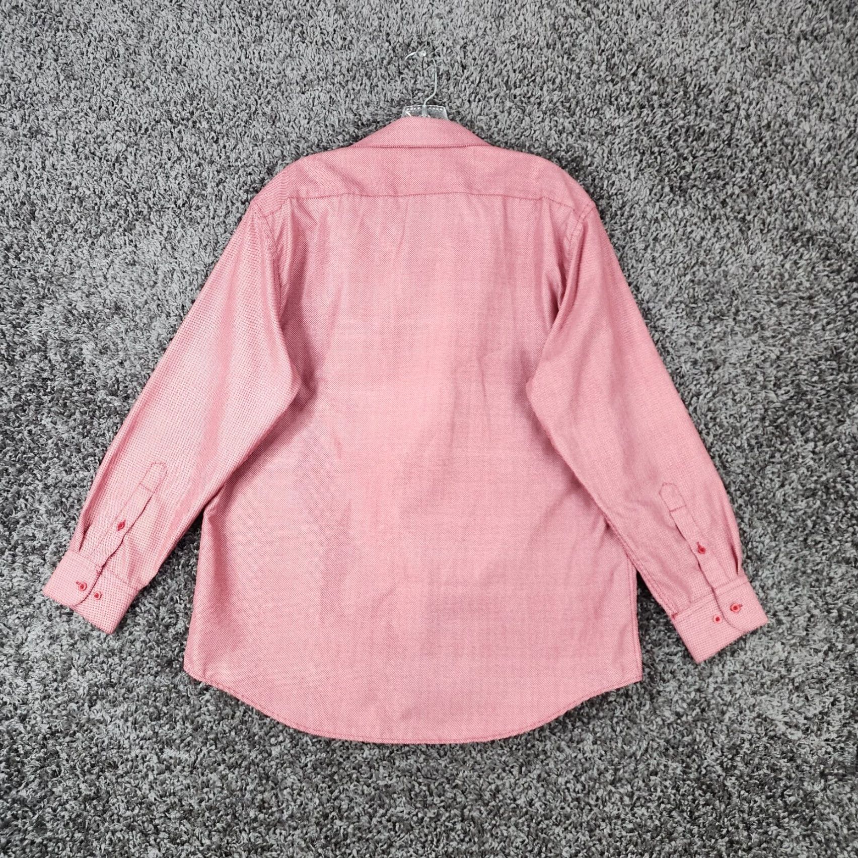 Vintage BLACK LABEL Mens Pink Long Sleeve Slim Button-Up Shirt Size L Size US L / EU 52-54 / 3 - 6 Thumbnail