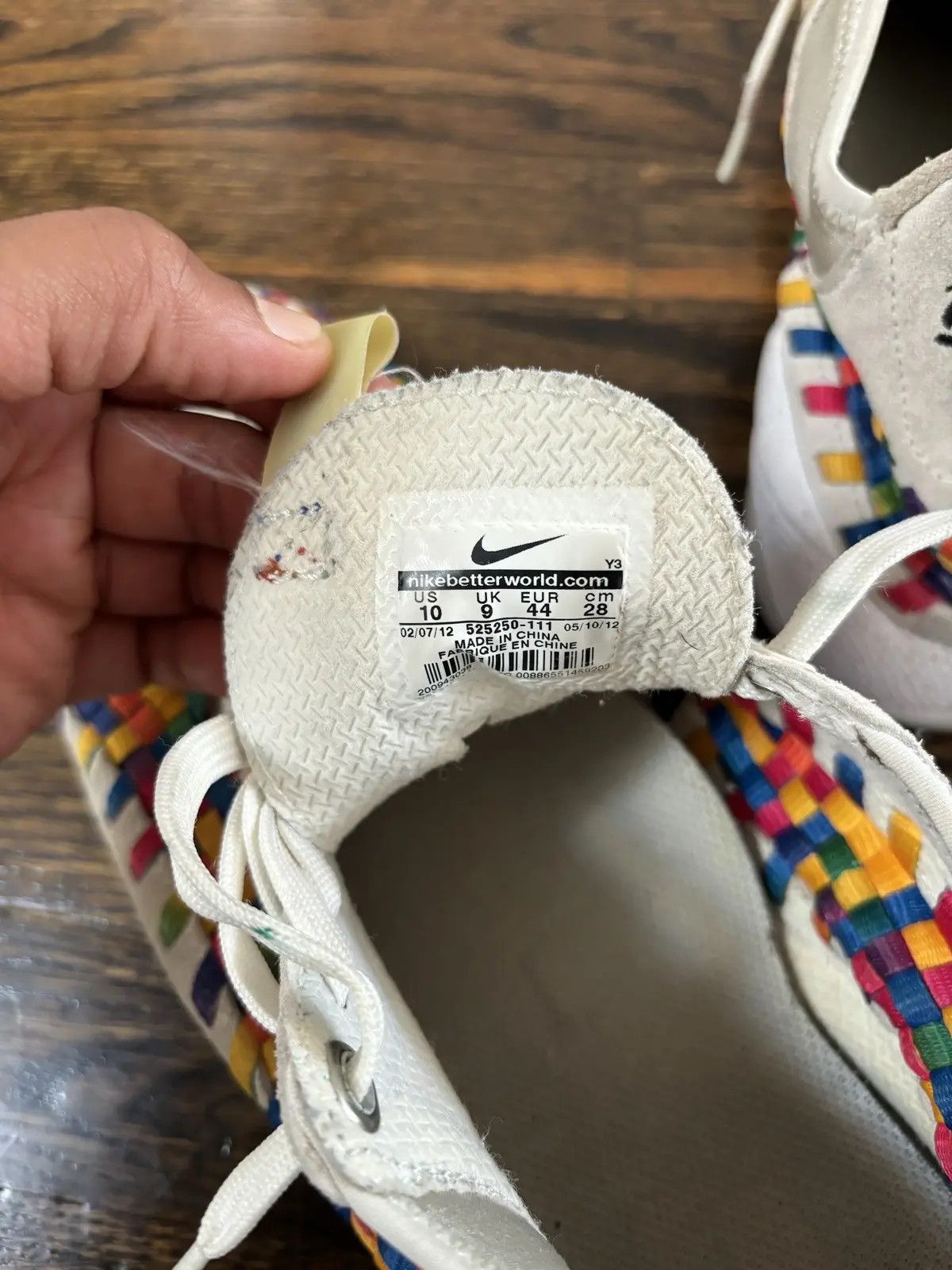 Nike Nike Footscape Woven Chukka Rainbow Size US 10 / EU 43 - 8 Thumbnail