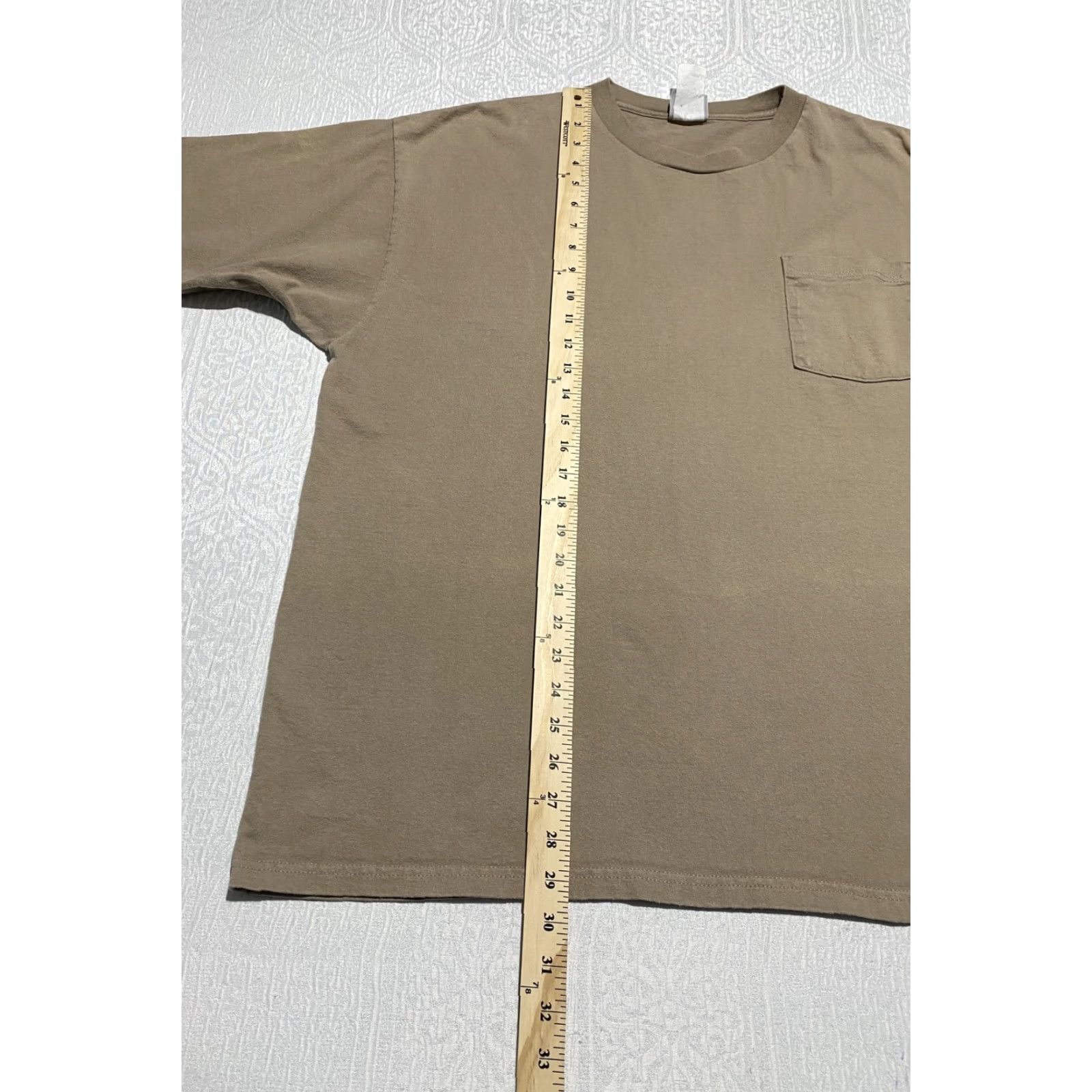 Carhartt Carhartt Shirt Mens XL Brown Chest Pocket Heavyweight Workwear Tee Size US XL / EU 56 / 4 - 3 Thumbnail