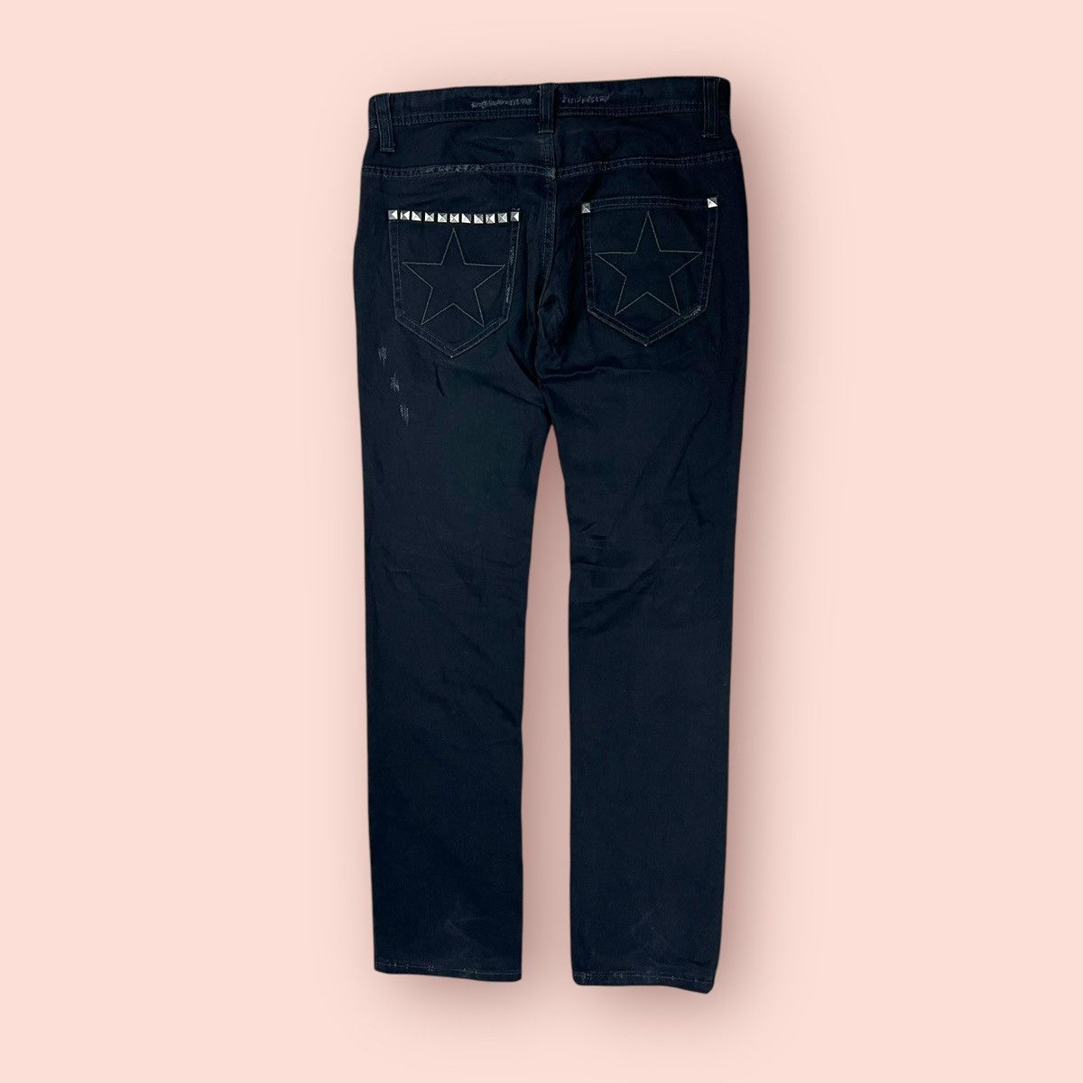 Hysteric Glamour Hysteric Studded Scab Patched Jeans | Grailed