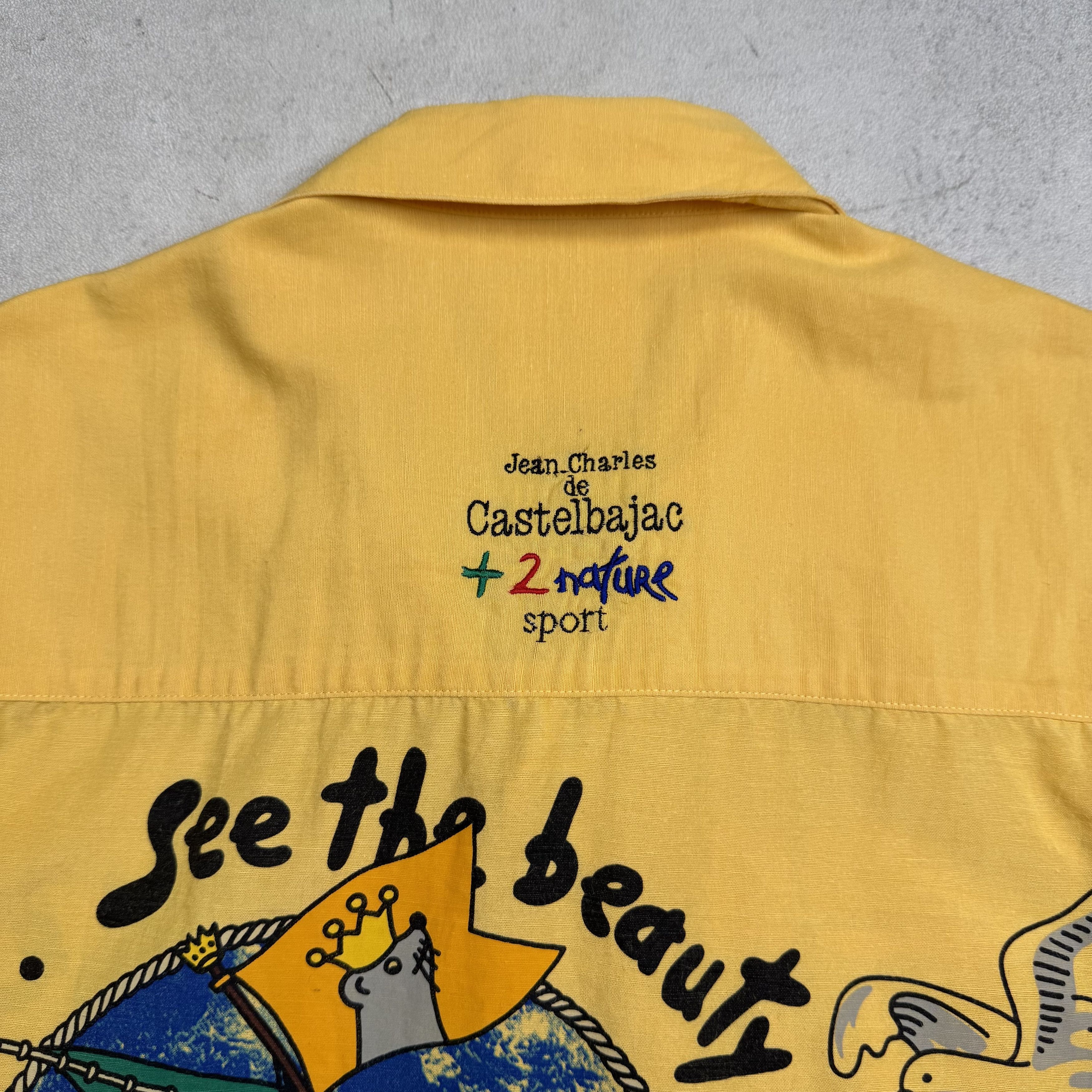 Jean Charles De Castelbajac Vintage Jean Charles De Castelbajac Shirt Size US L / EU 52-54 / 3 - 3 Thumbnail