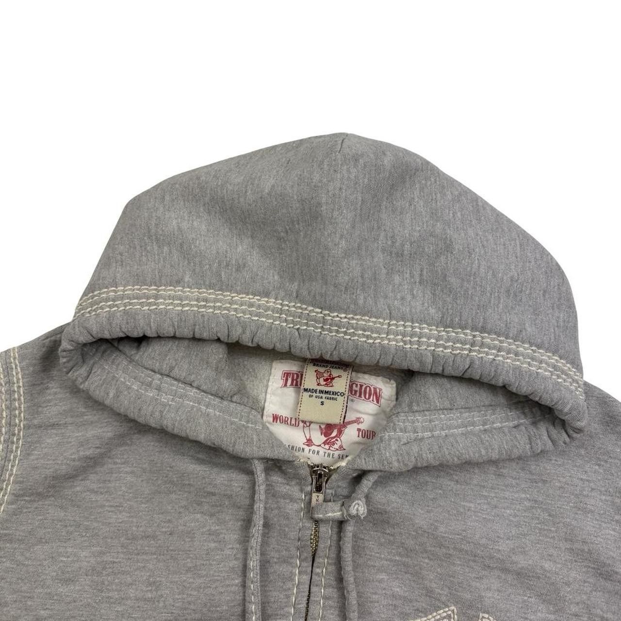 True Religion True Religion Triple Contrast Stitch Hoodie Gray - Small Size US S / EU 44-46 / 1 - 5 Thumbnail