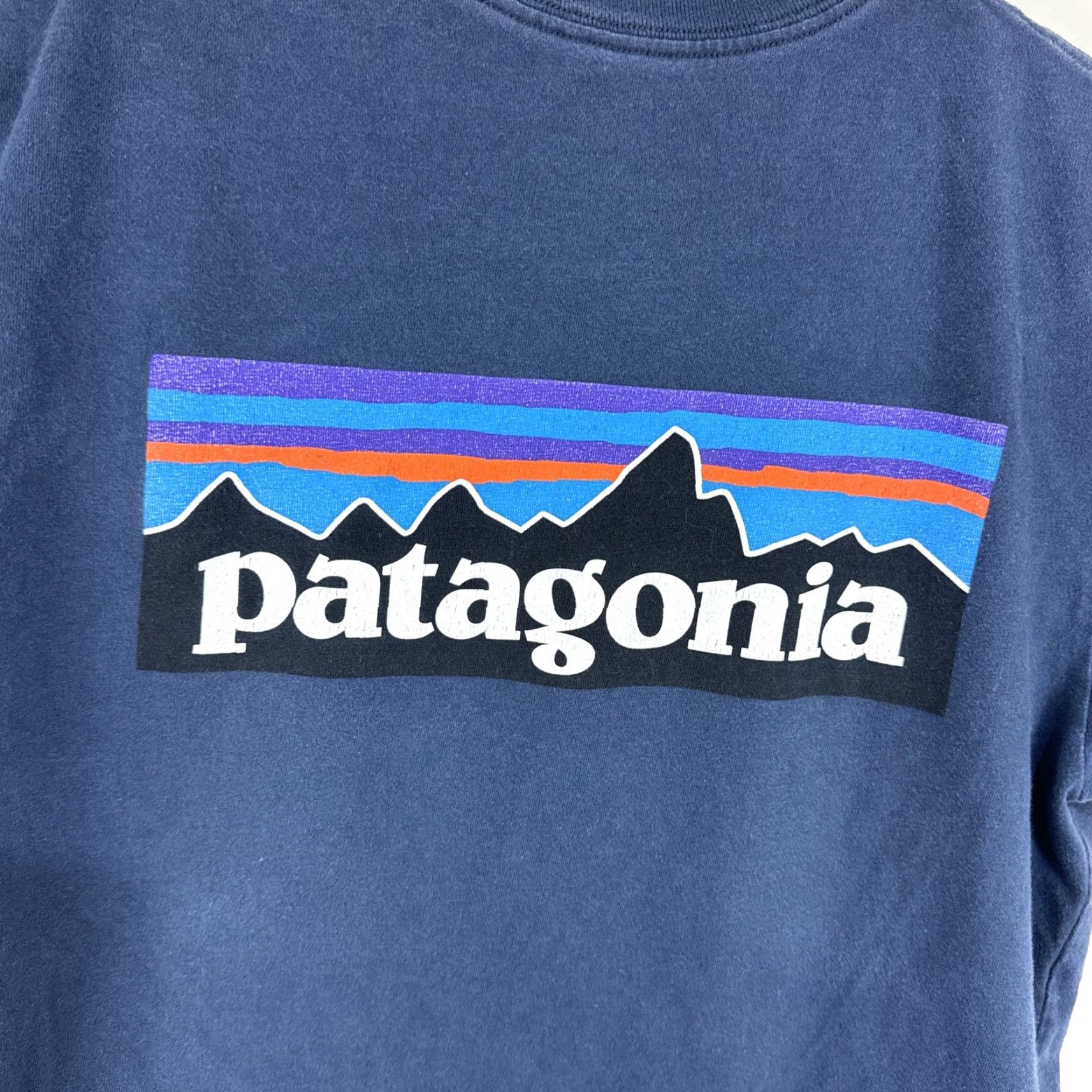 Patagonia Patagonia Shirt Mens Small Blue Sunset Logo Outdoors Nature Hike Vibe Logo Kn (Patagonia) Shirt Size US S / EU 44-46 / 1 - 2 Thumbnail