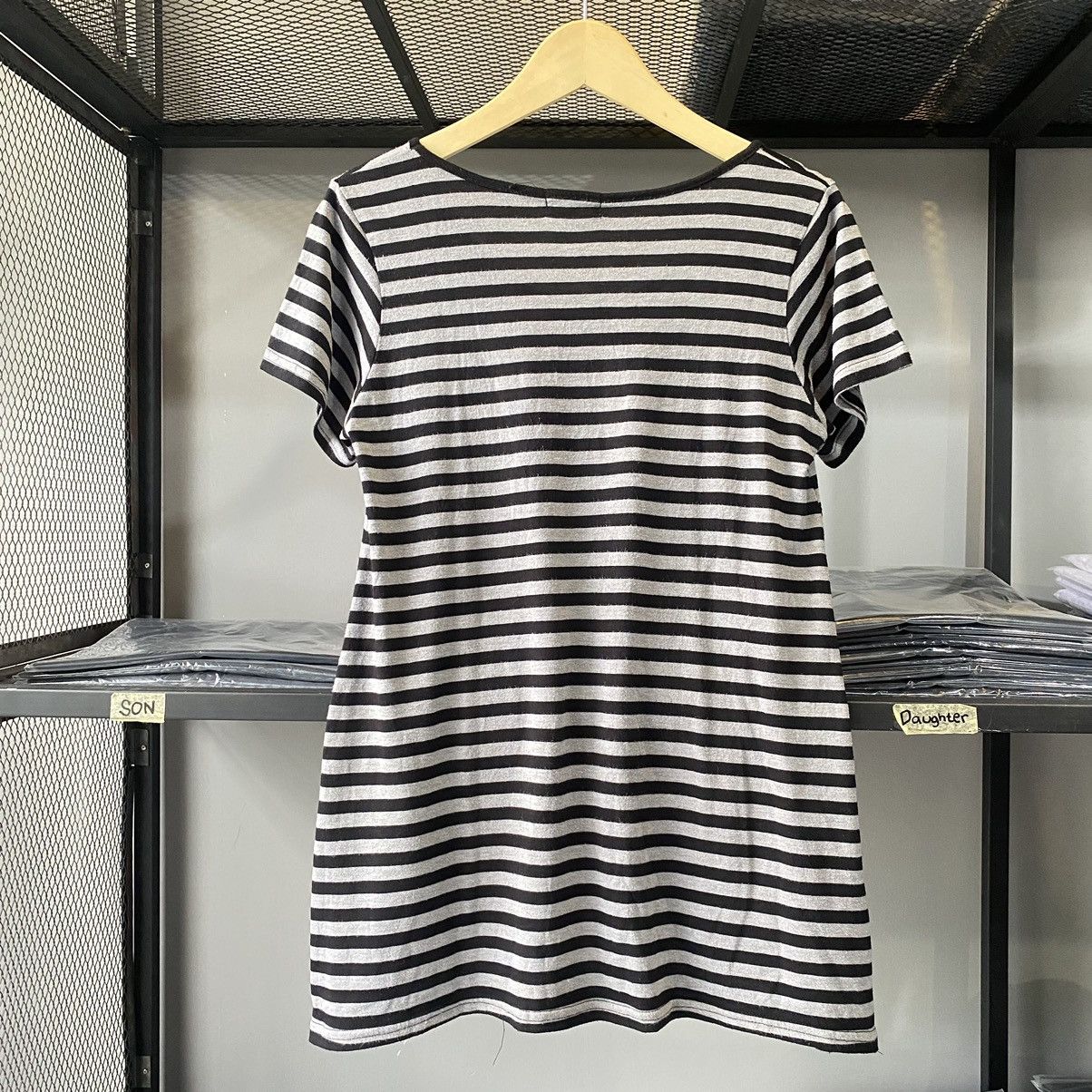 Hysteric Glamour × If Six Was Nine × Japanese Brand Fjer Striped Edgy Grunge Hysteric Glamour Style Tees Size US L / EU 52-54 / 3 - 11 Thumbnail