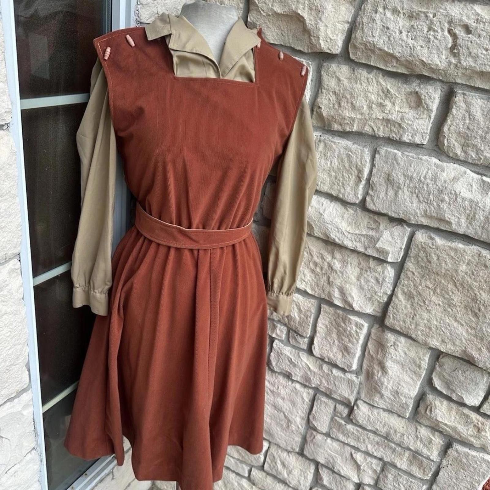 Other vintage 70s dress /blouse combo #cottagecore small Size S / US 4 / IT 40 - 1 Thumbnail