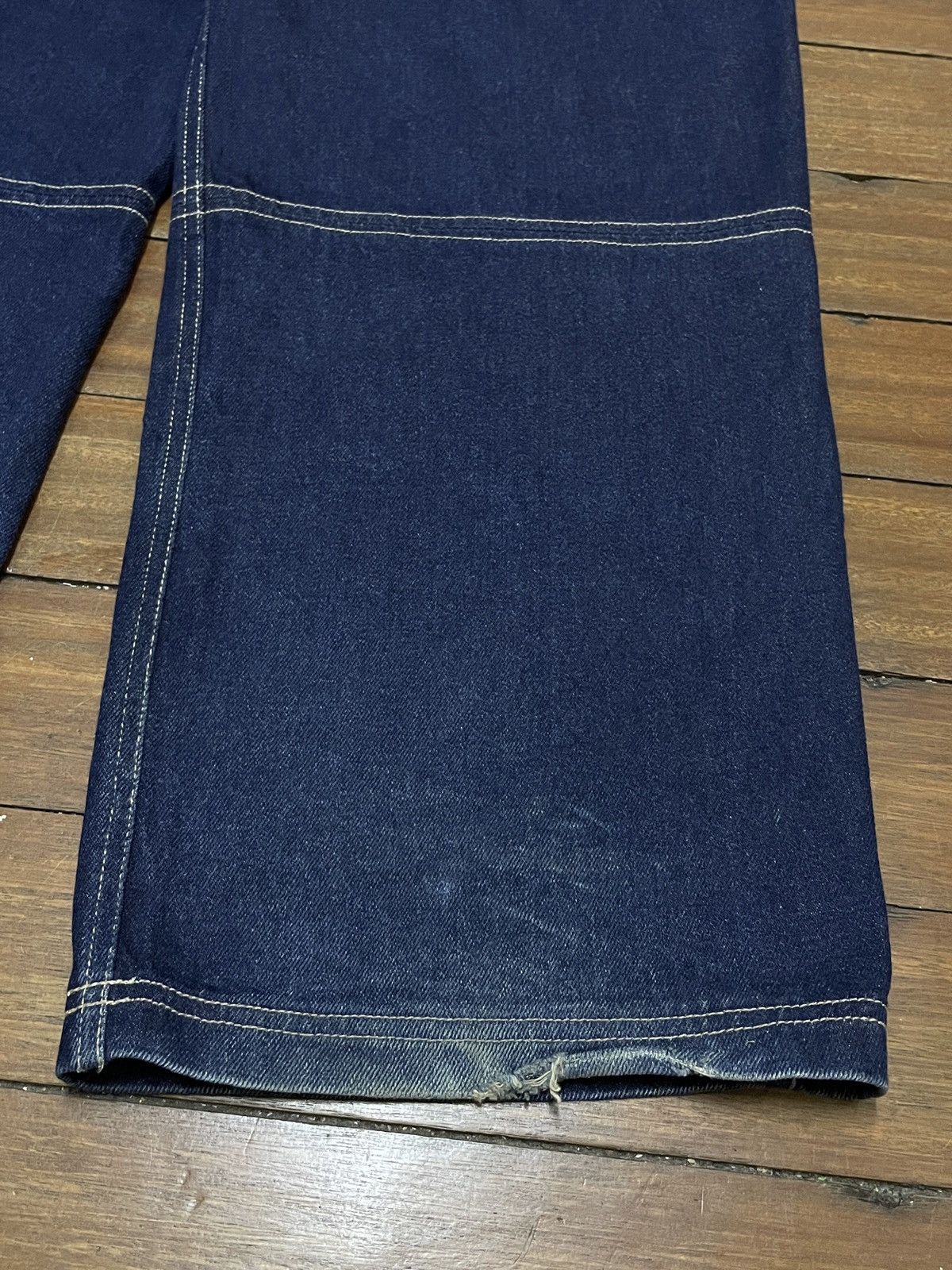 Other Very Rare Vintage Brand Plenty Tough Sport Baggy Jeans 1990s Size US 34 / EU 50 - 8 Thumbnail