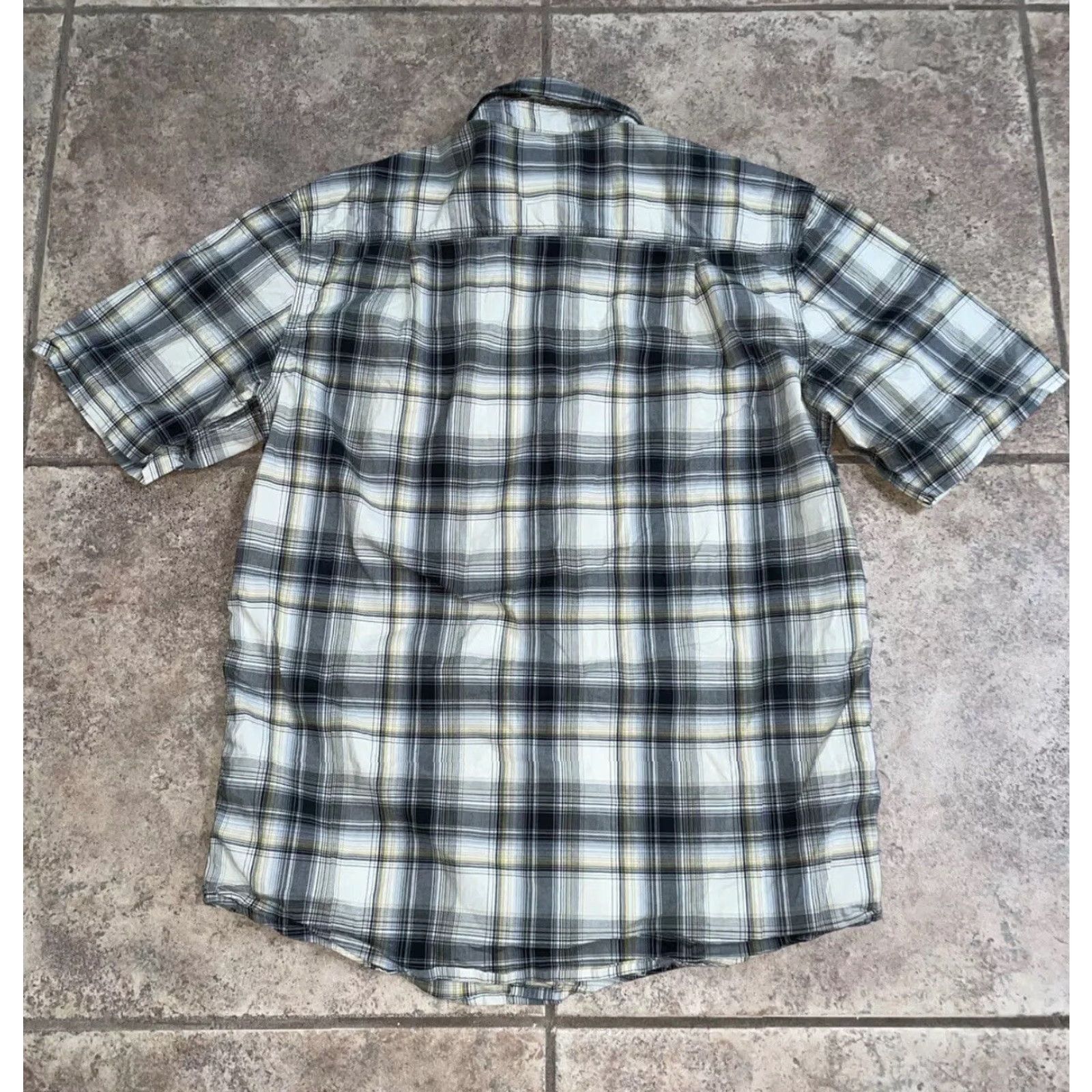 Carhartt Carhartt Relaxed Fit Plaid Shirt Snap Button Mens Size M Multicolor Short Sleeve Button-Up Size US M / EU 48-50 / 2 - 4 Thumbnail