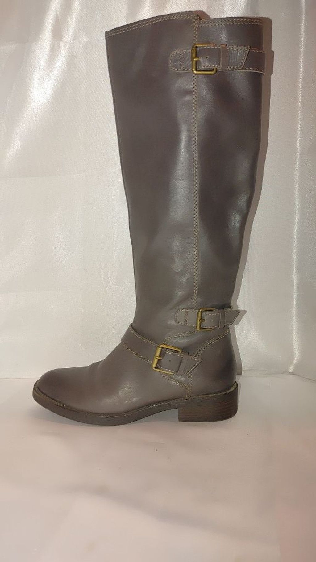 Enzo Bonafe Enzo Angiolini Saylem Leather Riding Boots Size 7 M Size US 7 / IT 37 - 2 Thumbnail