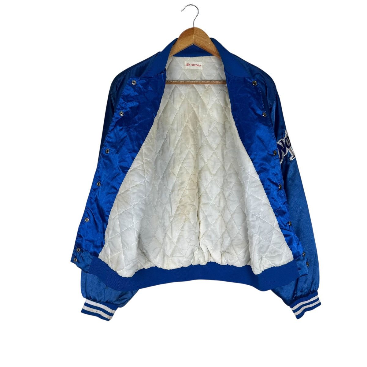 Vintage 🌟90s HIDEO NOMO BASEBALL TOYOTA VARSITY JACKET Size US S / EU 44-46 / 1 - 7 Thumbnail