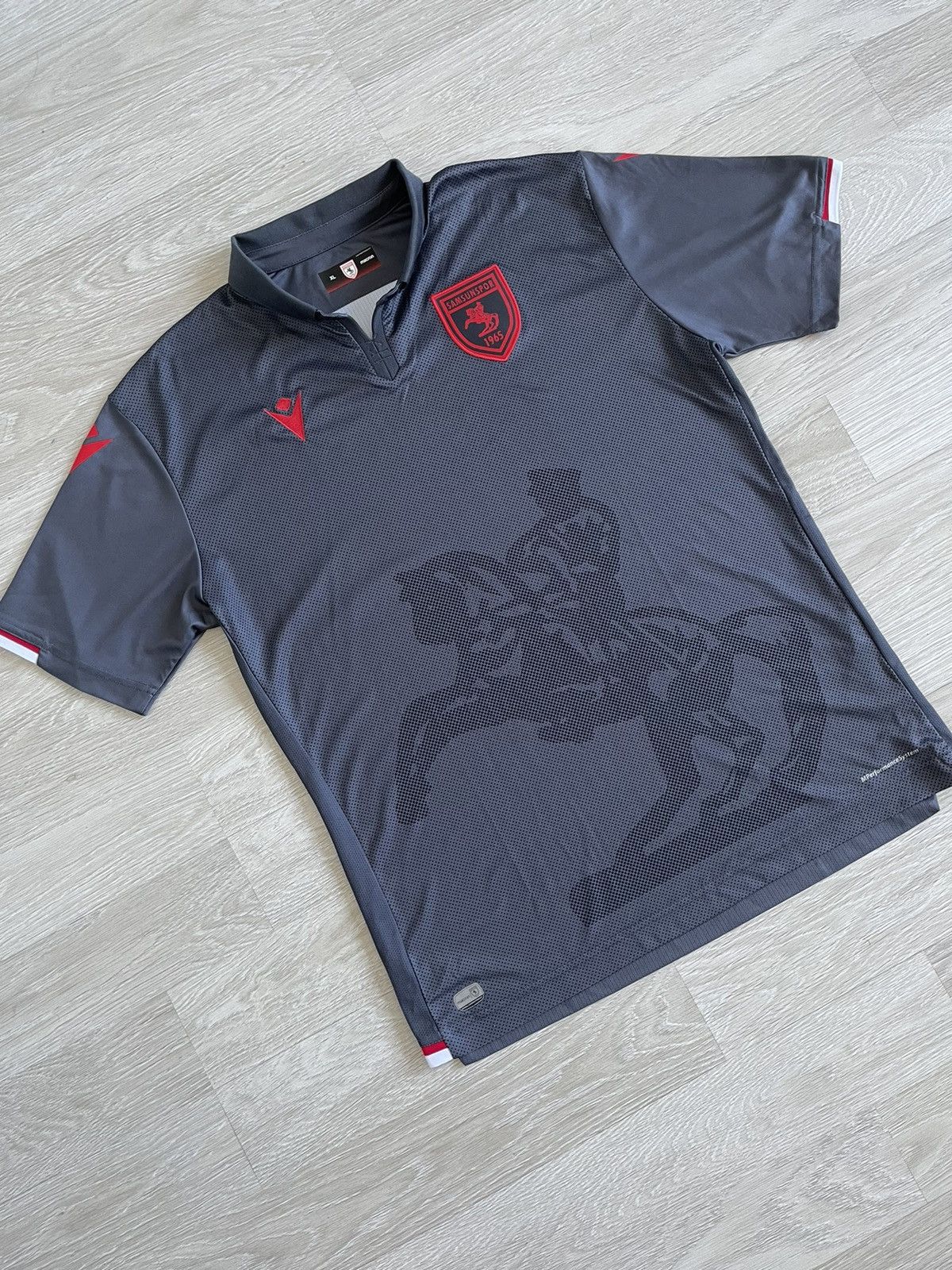 Macron Macron Samsunspor Turkey 2020/21 Football Jersey Shirt Size US XL / EU 56 / 4 - 7 Thumbnail