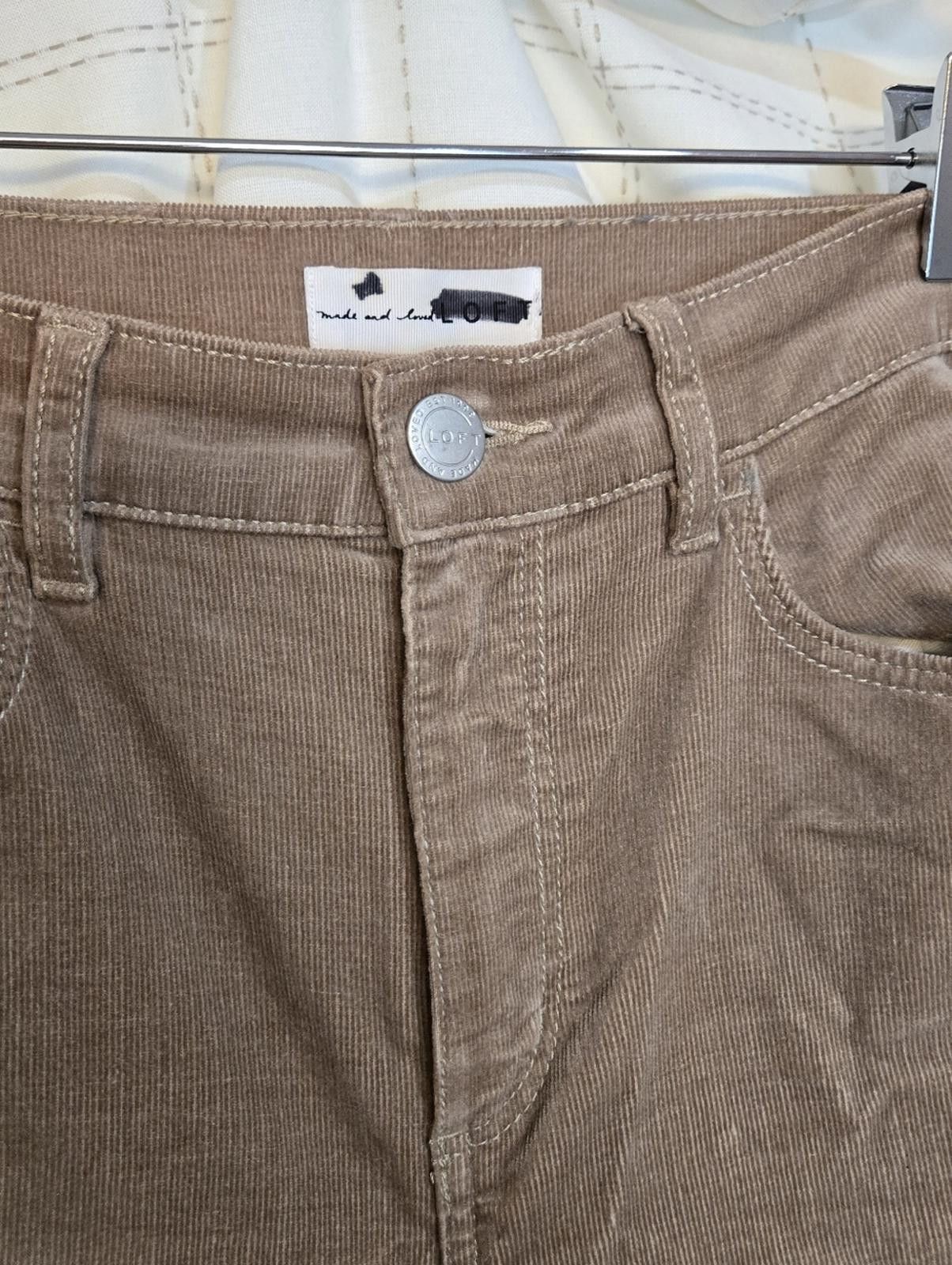 Other Loft Skinny Straight Cords Size 26" / US 2 / IT 38 - 4 Thumbnail