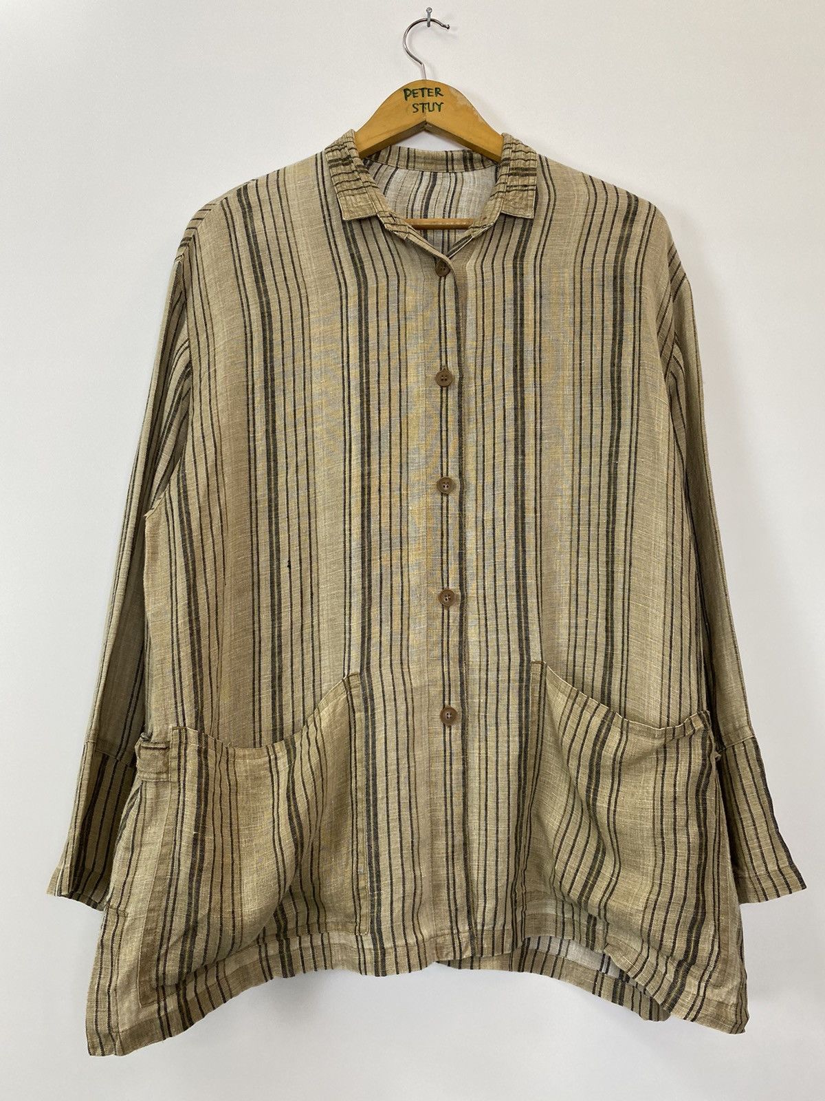 Japanese Brand × Vintage Vintage Button Up Shirt Size US XL / EU 56 / 4 - 2 Thumbnail