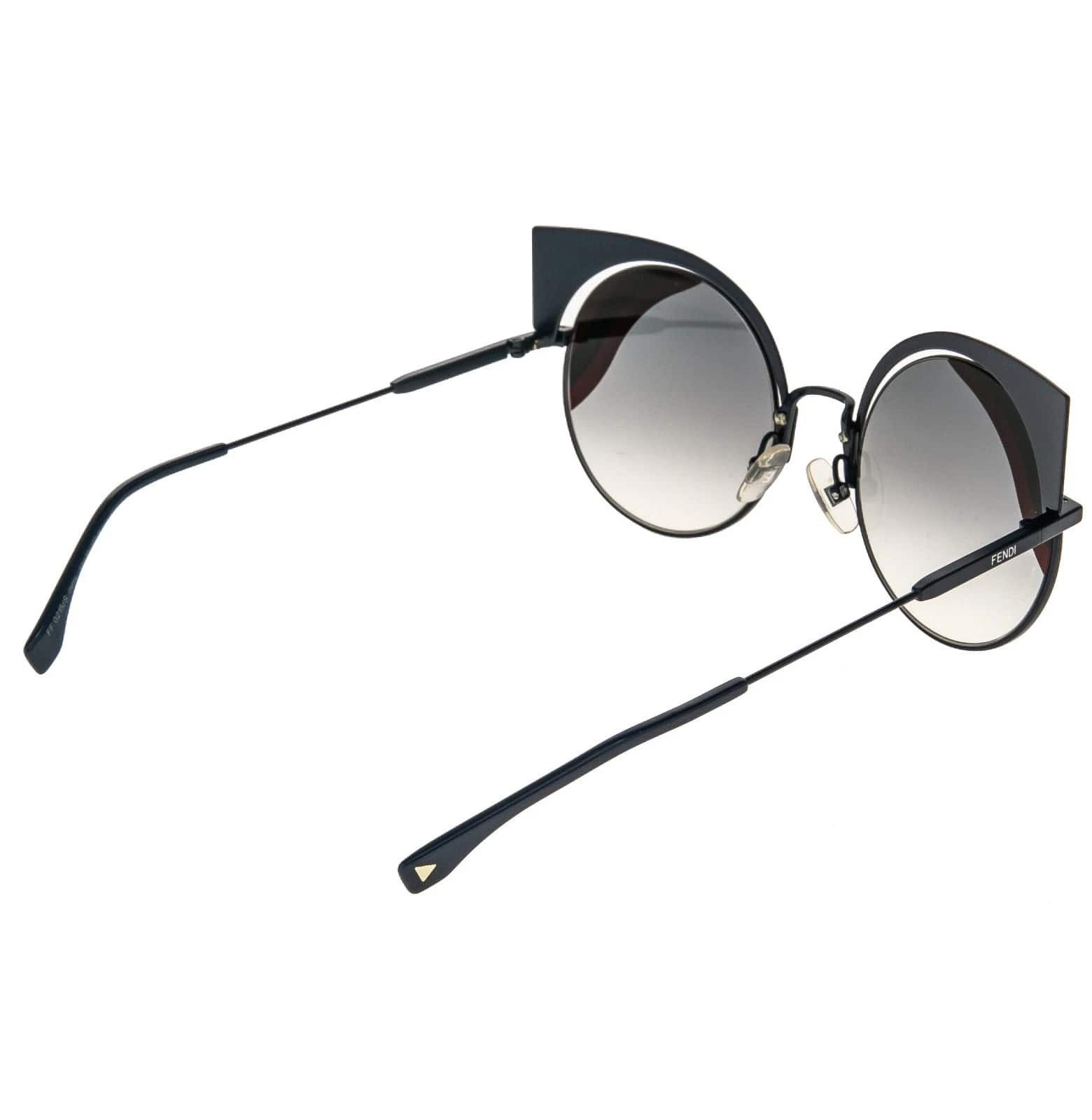 Fendi FENDI FF0215S HYPNOSHINE 0215 Navy Blue Red Fashion Sunglass Size ONE SIZE - 9 Thumbnail