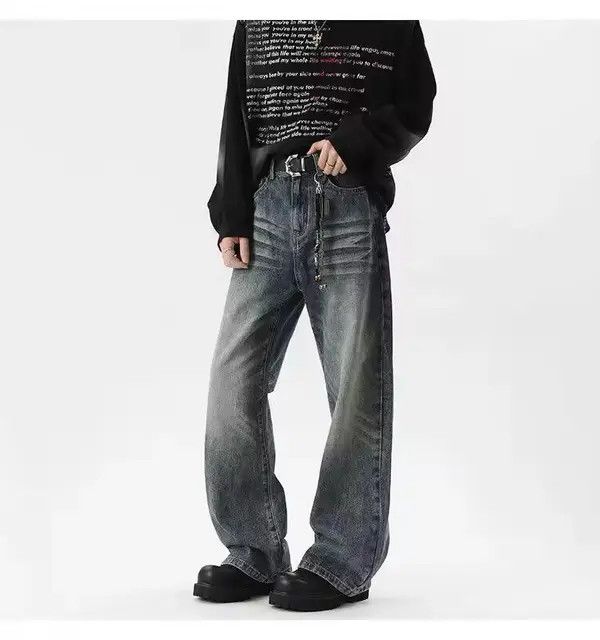 Japanese Brand Asamiya x Honji Washed Style Denim Pant Size US 34 / EU 50 - 1 Thumbnail