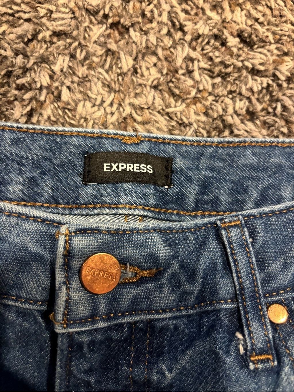 Express Express Women's 90s Ankle Boot Mid Rise Jeans Size 28" / US 6 / IT 42 - 5 Thumbnail