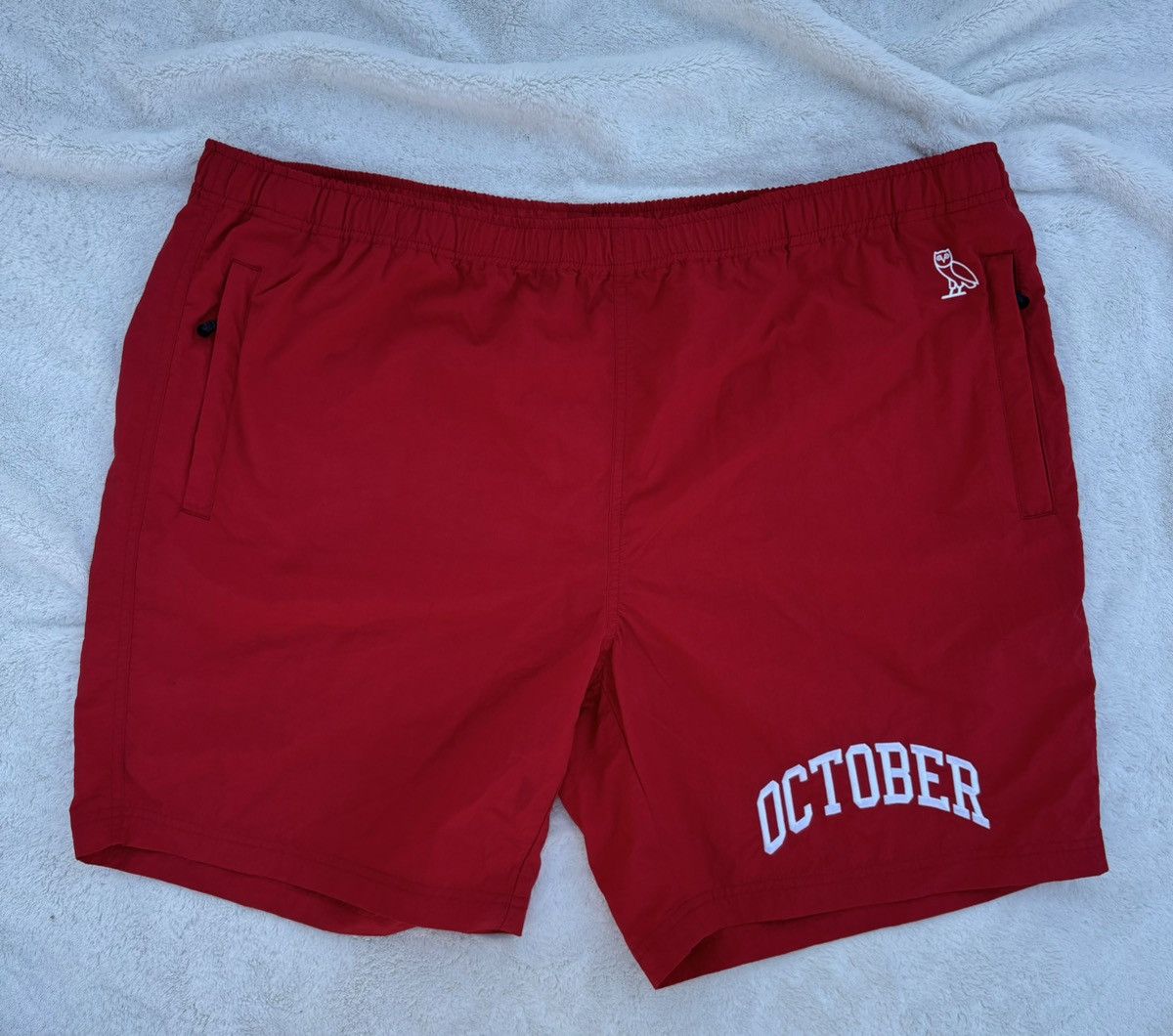 October's Very Own OVO Red Owl Shorts Size US 40 / EU 56 - 1 Preview