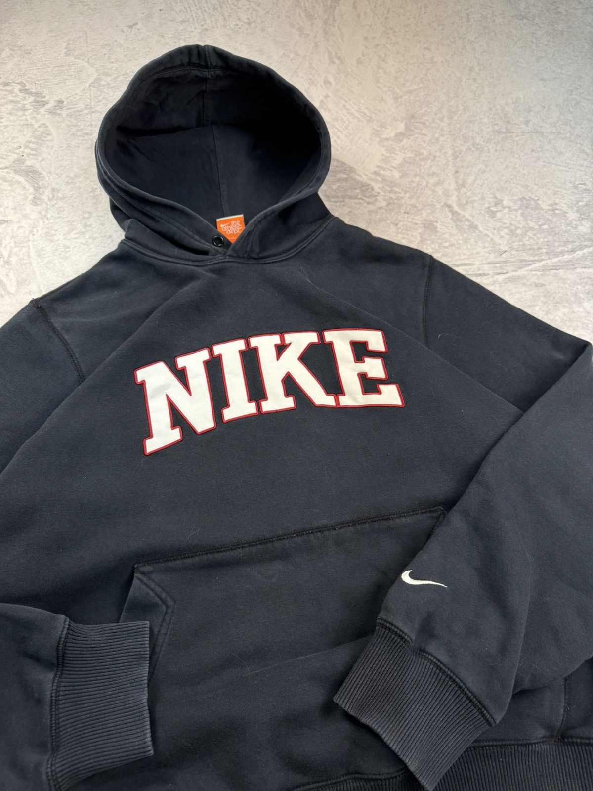 Nike × Vintage NIKE VINTAGE CENTER LOGO OVERSIZE BOXY HOODIE Size US S / EU 44-46 / 1 - 4 Thumbnail
