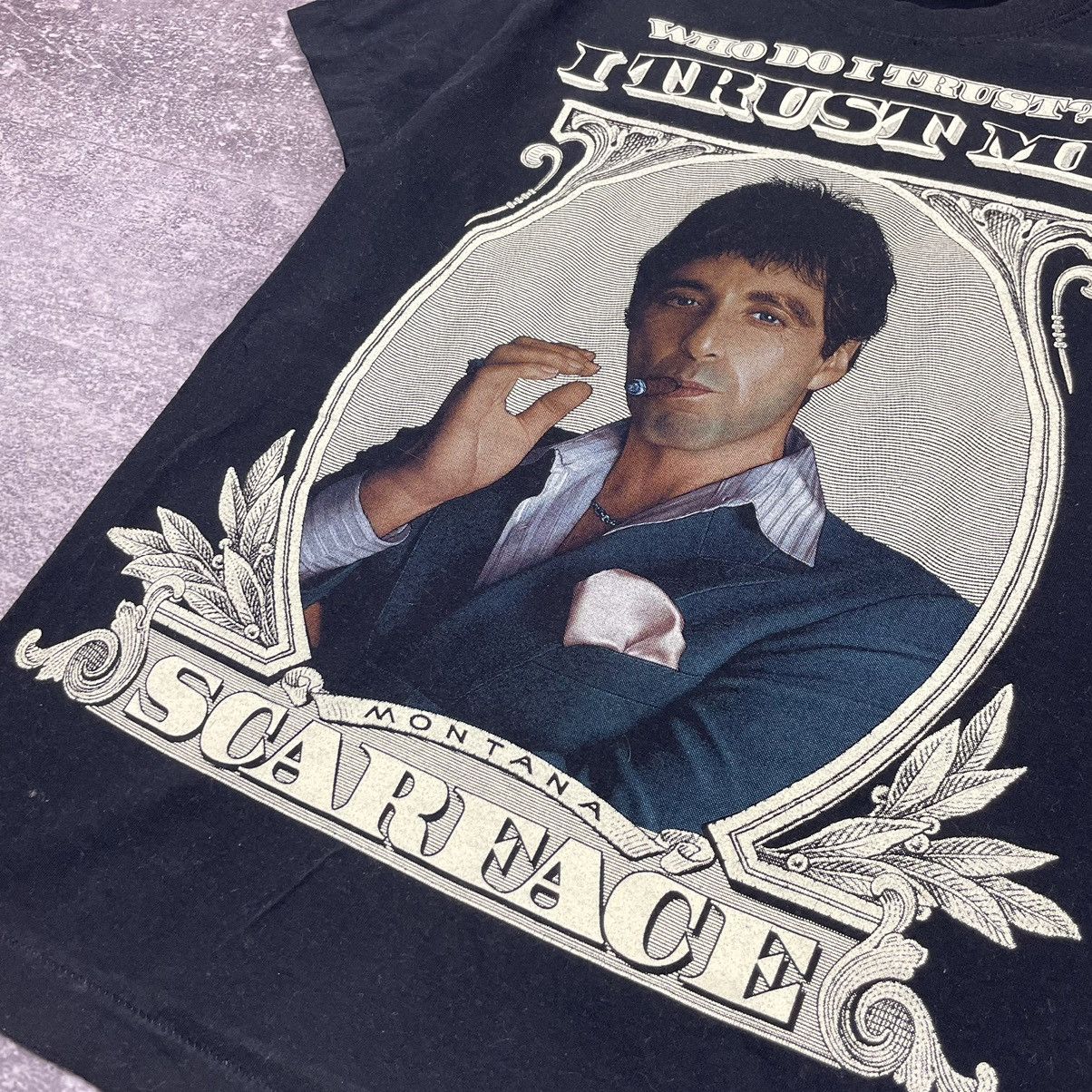 Vintage Vintage 90’s Scarface The Roxx T Shirt Size US S / EU 44-46 / 1 - 5 Thumbnail