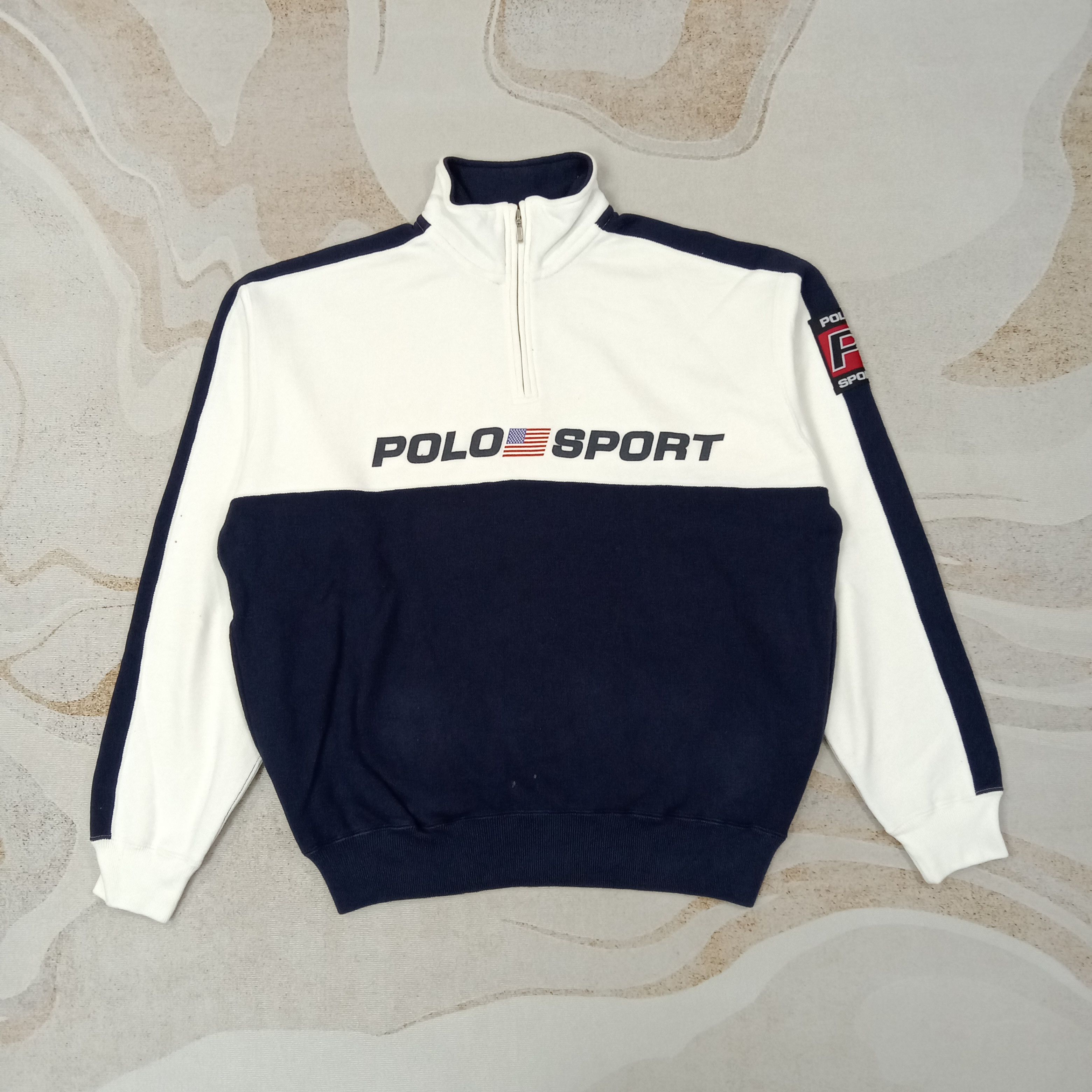 Polo Ralph Lauren Polo Sport Half Zipper Sweatshirt C256N1 Size US XL / EU 56 / 4 - 1 Thumbnail