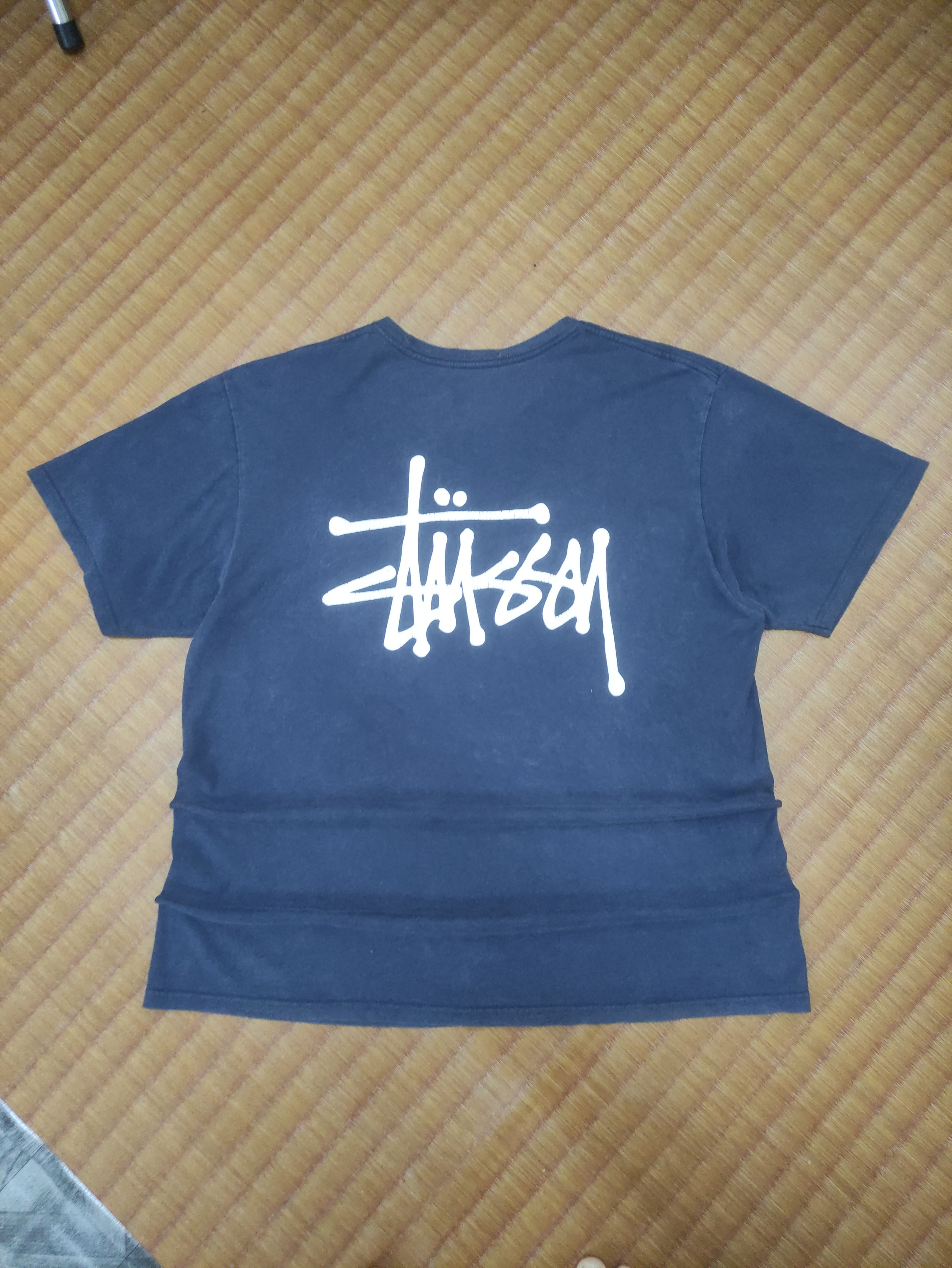 Stussy Stussy Navy Blue Round Neck Shirt Size US L / EU 52-54 / 3 - 8 Thumbnail