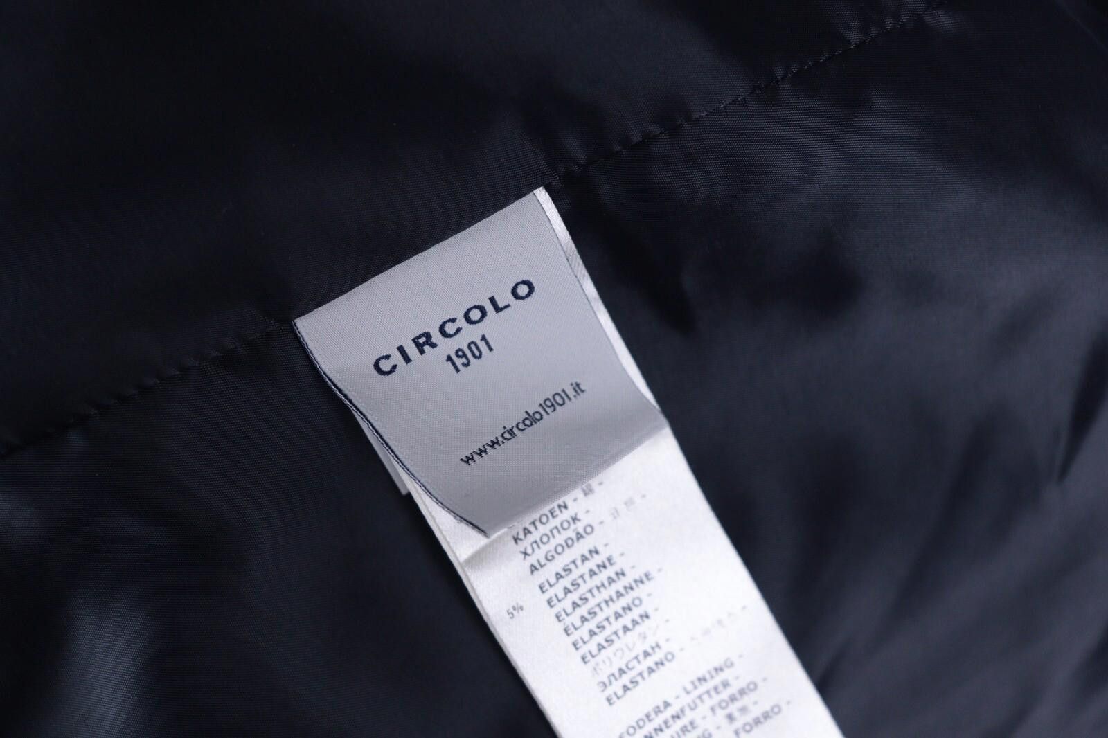 Circolo 1901 Circolo Blue One Button Coat Size IT 42 / UK 10 / FR 38 Size US M / EU 48-50 / 2 - 8 Thumbnail