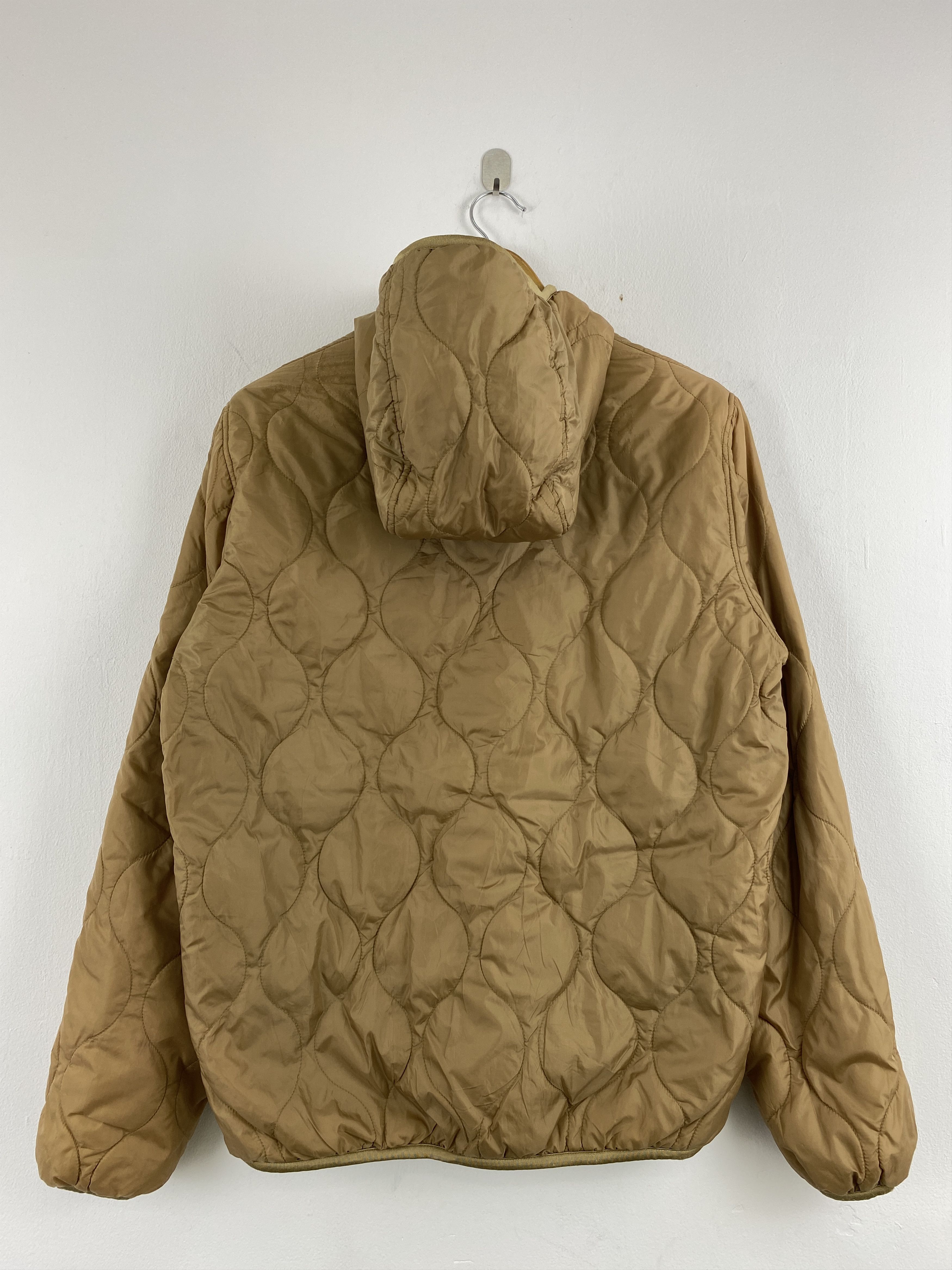 Uniqlo Vintage Uniqlo Zipper Ups Puffer Jacket Brown JA0123 Size US L / EU 52-54 / 3 - 3 Thumbnail