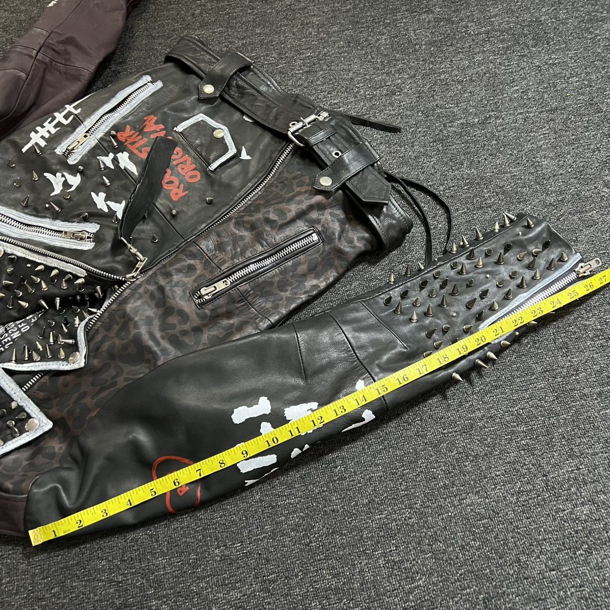 If Six Was Nine × Seditionaries Son Of Heroes Punk Leather Studded Jacket Size US L / EU 52-54 / 3 - 14 Thumbnail