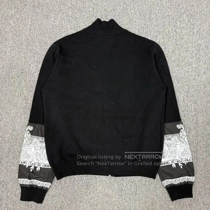 Versace Versace Black Cotton Zipper Jacket for Men . Size US XL / EU 56 / 4 - 2 Thumbnail