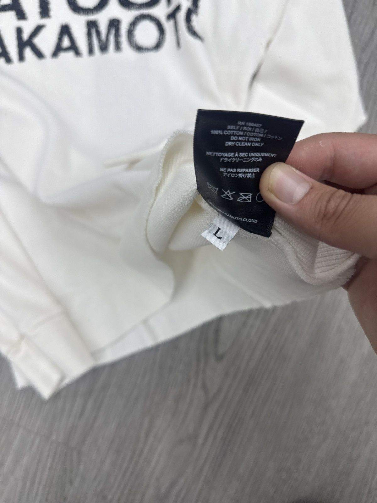 Satoshi Nakamoto Satoshi Nakamoto White Thermal Size US L / EU 52-54 / 3 - 2 Thumbnail