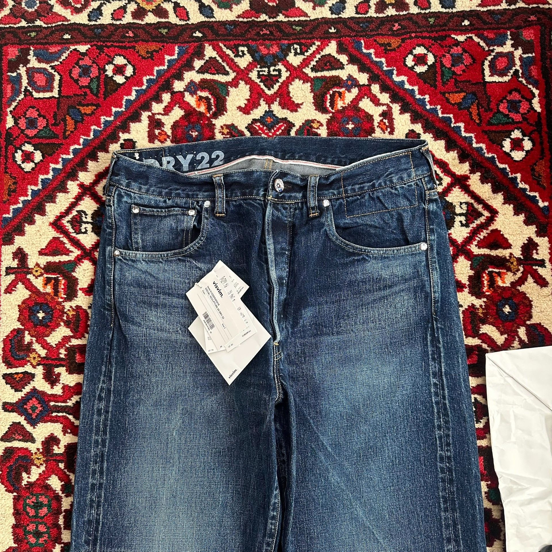 Visvim Visvim 23aw 00 Dry22 jeans Nextarrow-2501 Size US 30 / EU 46 - 3 Thumbnail