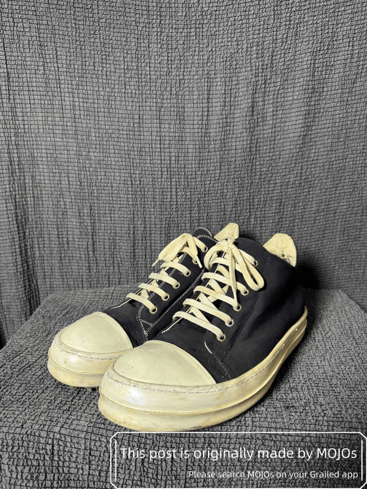 Rick Owens Sz 43 Rick Owens 16SS Nylon Low-Top mojos26113 Size US 10 / EU 43 - 1 Thumbnail