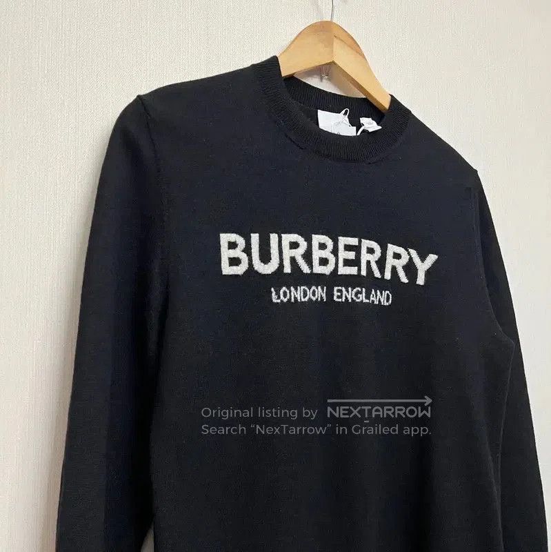Burberry Burberry Black Wool Sweater for Men. Size US M / EU 48-50 / 2 - 3 Thumbnail