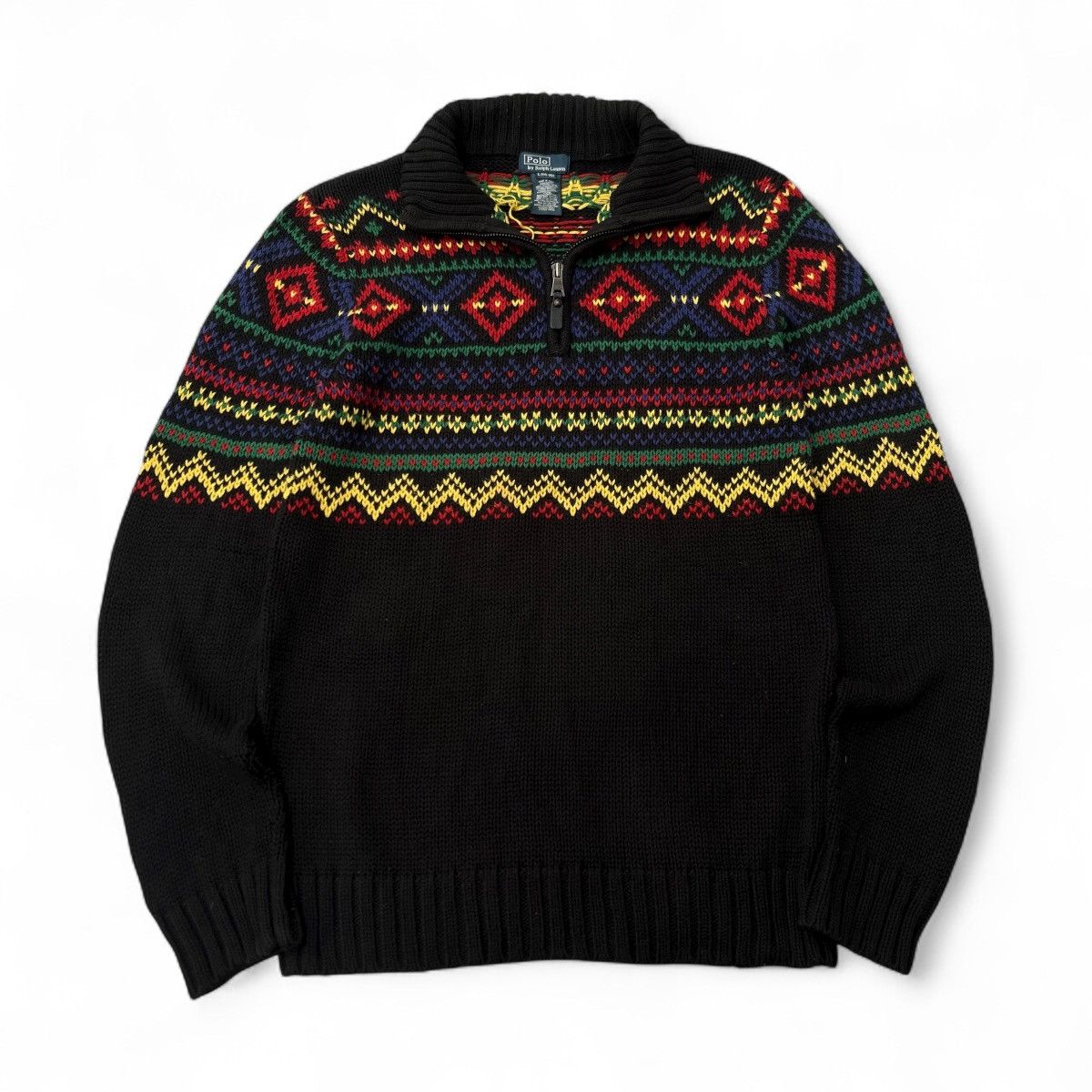 Polo Ralph Lauren Vtg Polo Ralph Lauren Navajo Knited Size US M / EU 48-50 / 2 - 1 Thumbnail