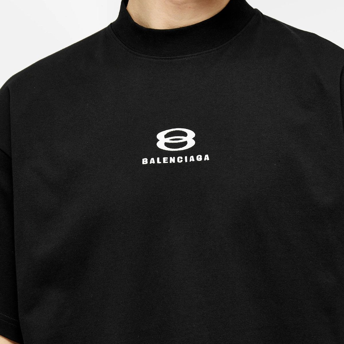 Balenciaga o1mt1gz0225 Unity Sports Icon Deconstructed T-Shirt Black Size US S / EU 44-46 / 1 - 5 Thumbnail