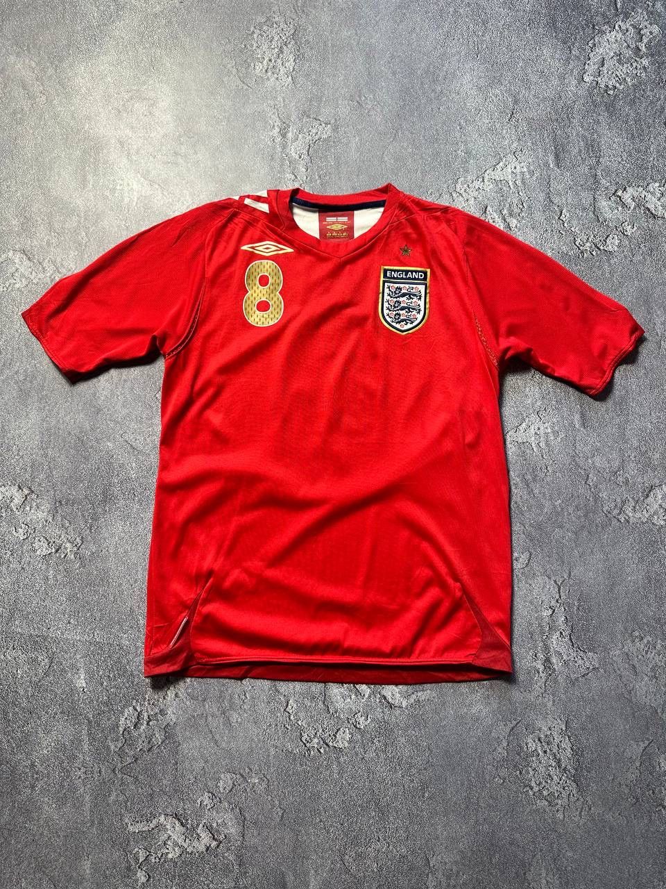 Umbro × Vintage 💥UMBRO ENGLAND FRANK LAMPARD #8 2006-2008 Soccer Jersey Size US M / EU 48-50 / 2 - 2 Thumbnail