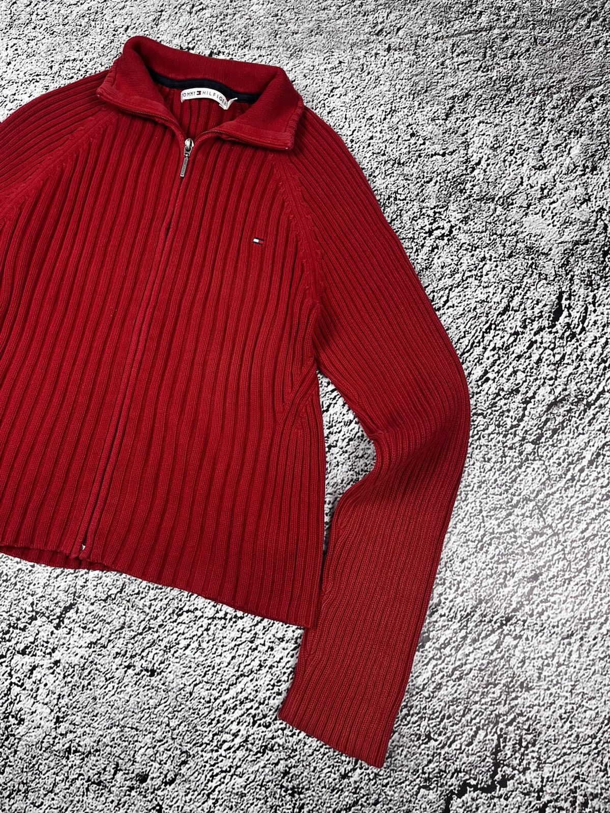 Tommy Hilfiger Vintage Y2K Tommy Hilfiger old money 1/4 zip sweater size L Size L / US 10 / IT 46 - 3 Thumbnail