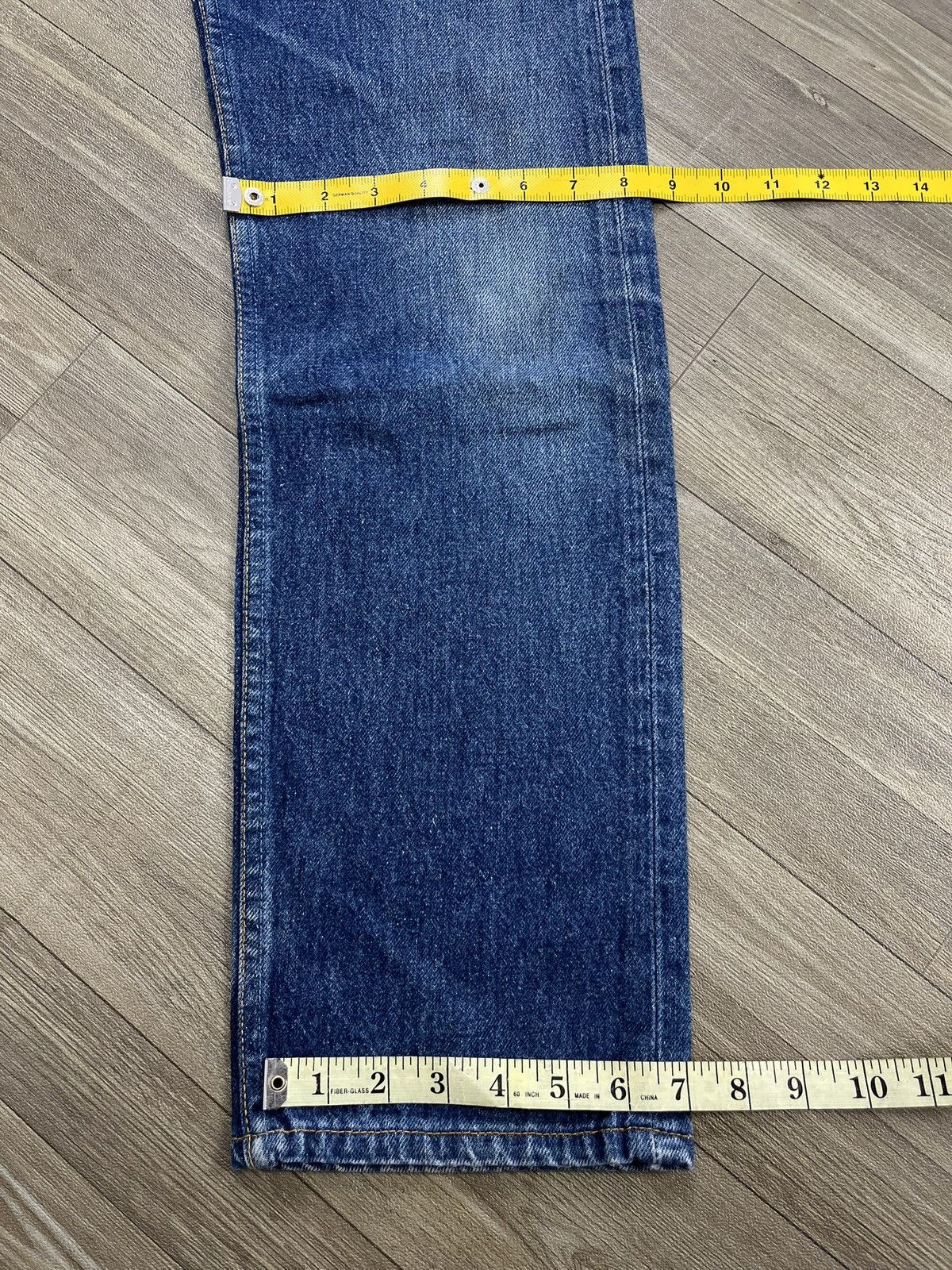 Levi's Vintage Clothing 🇺🇸1990s Vintage Levis 501 29x32 Straight Leg Blue Jeans Size US 29 - 19 Thumbnail