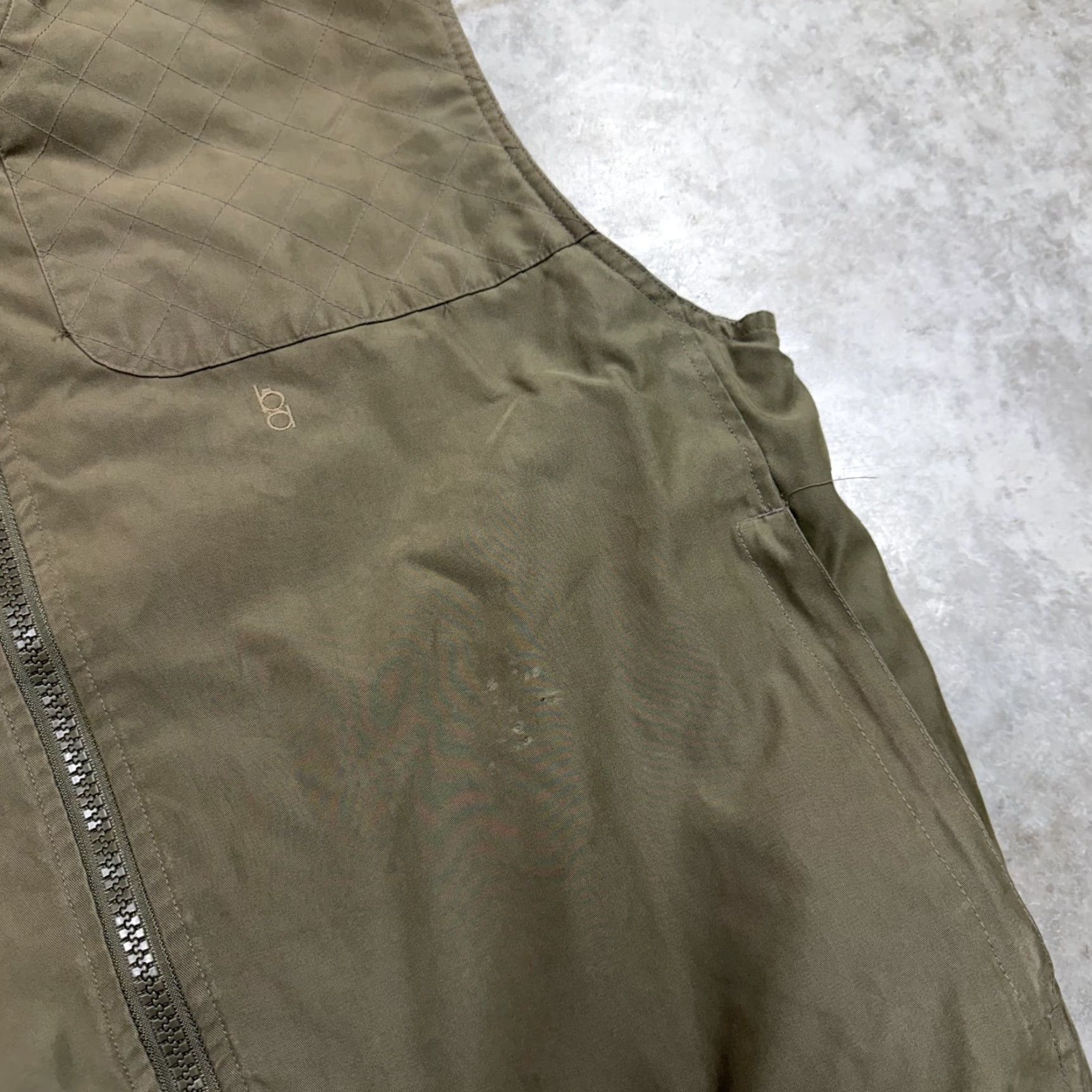 Vintage VEST Bob Allen XL Mens Green Quilted Full Zip Hunting Lined Outdoor Workwear Size US XL / EU 56 / 4 - 2 Thumbnail