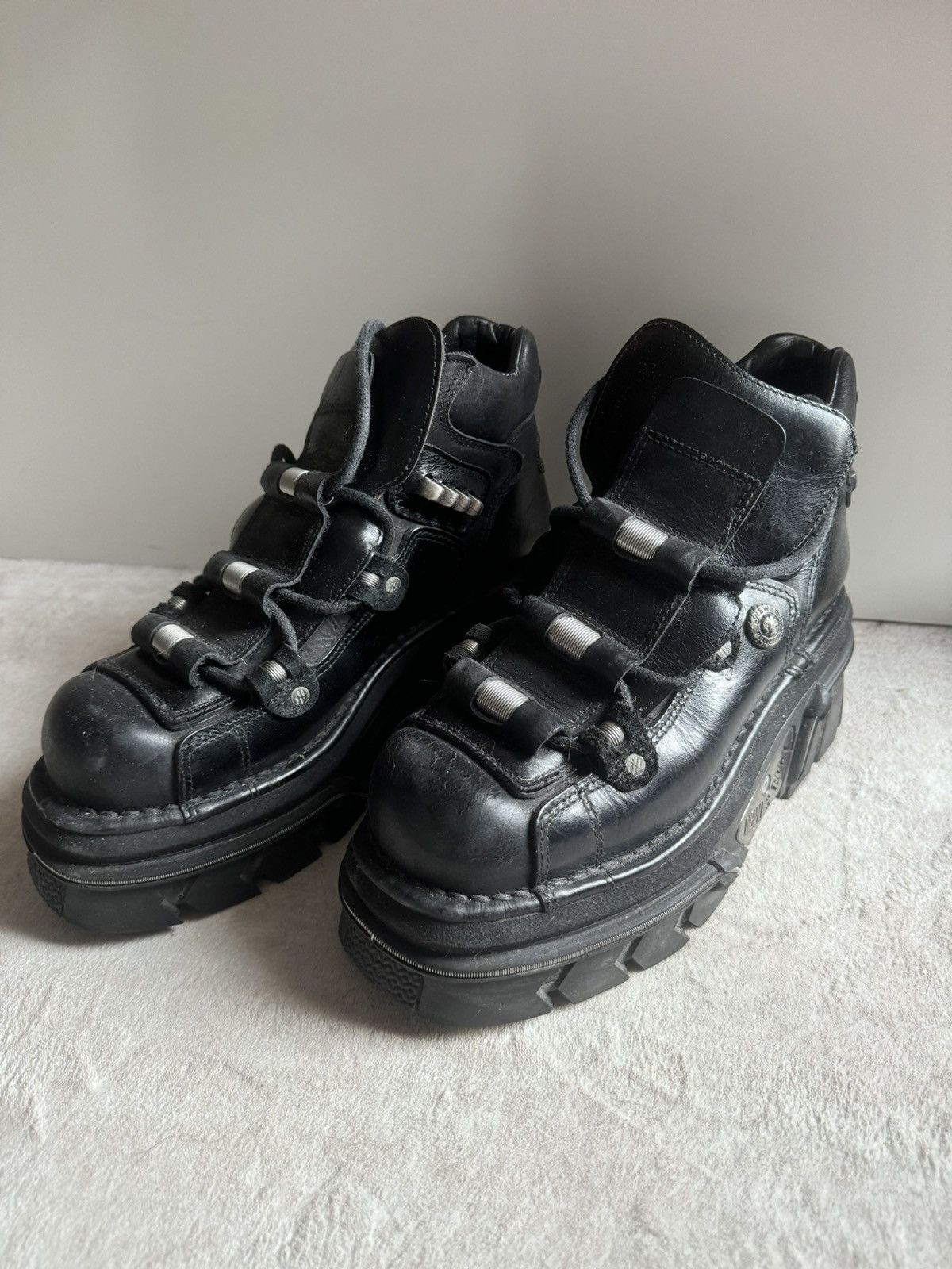 New Rock New Rock Jaded London Scythe Tower Boots | Grailed