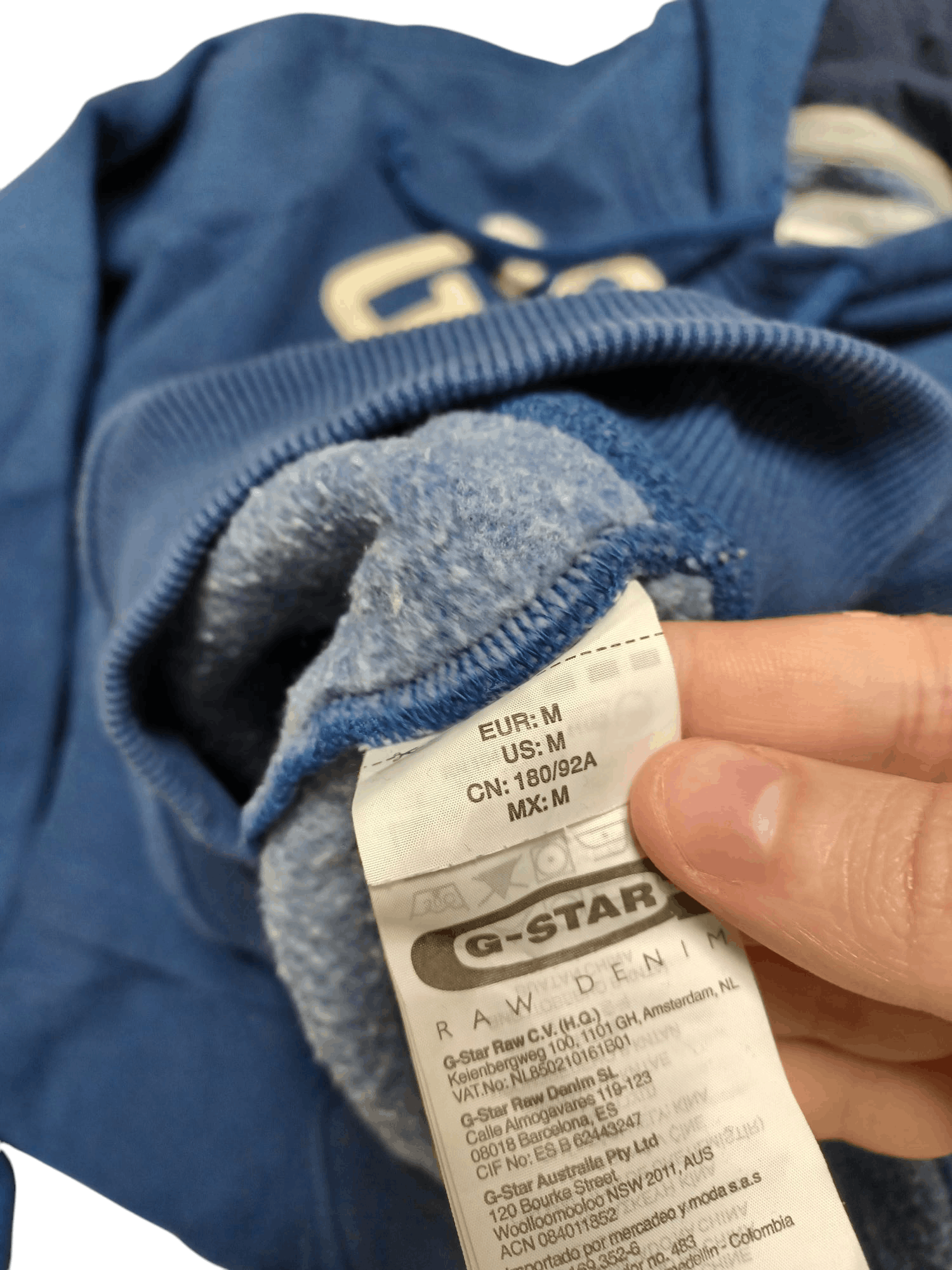 G-Star G STAR RAW BIGLOGO EMBROIDERED FIRE HOODIE Size US M / EU 48-50 / 2 - 5 Thumbnail