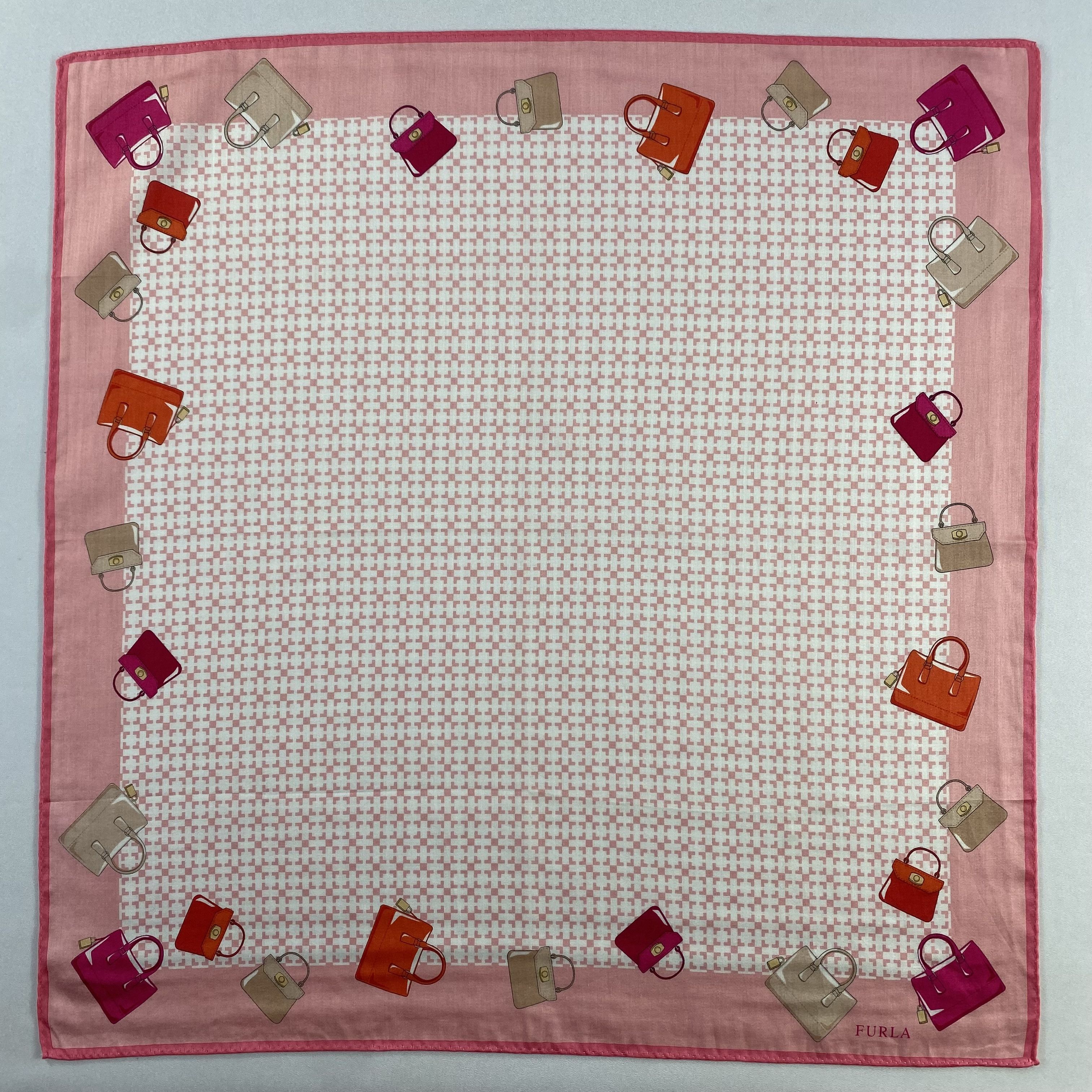 Furla × Vintage Furla Bandana/ Handkerchief / Neckerchief-P1079 Size ONE SIZE - 1 Thumbnail