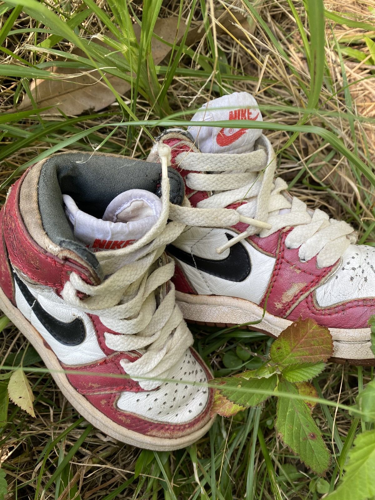 Nike Vintage rare nike AJ1 chicago OG 1985 toddler Size US 5 / EU 37 - 5 Thumbnail