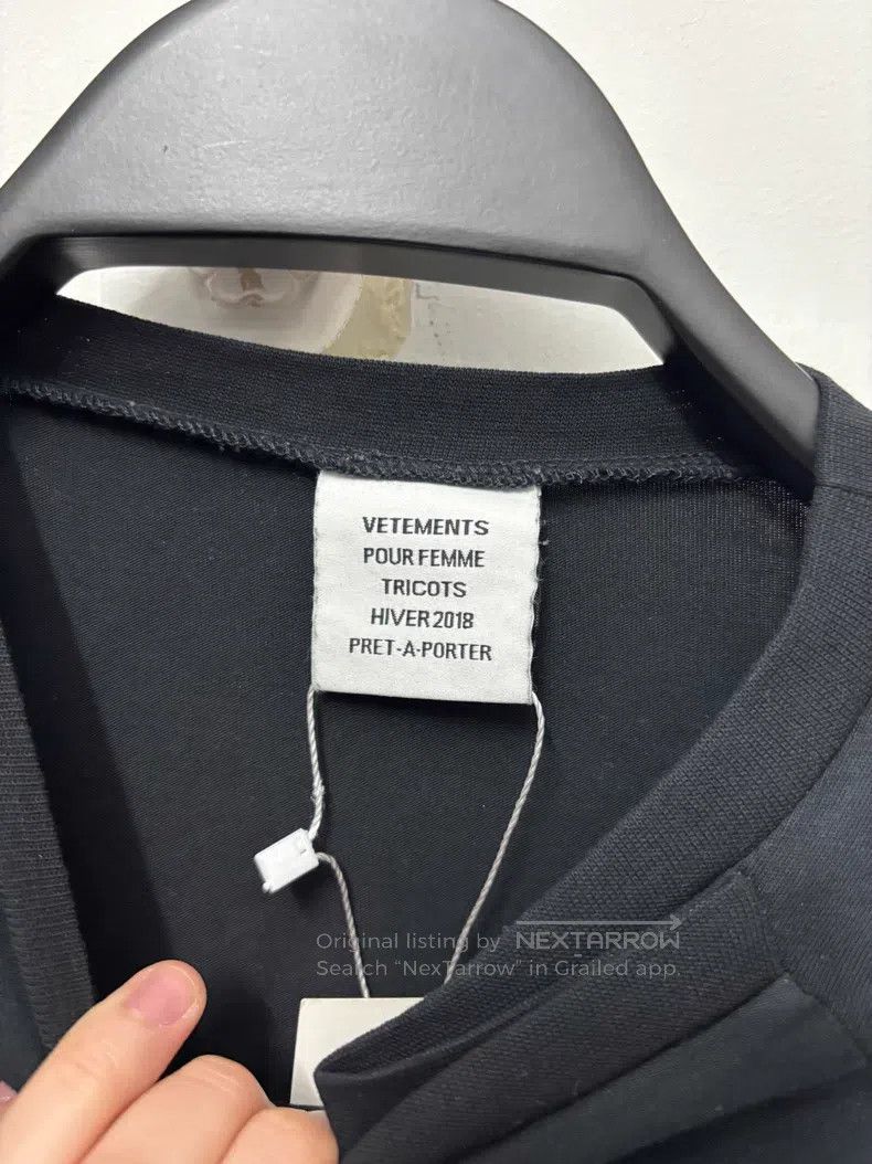 Vetements VETEMENTS Short Sleeve T-Shirt Size US L / EU 52-54 / 3 - 3 Thumbnail